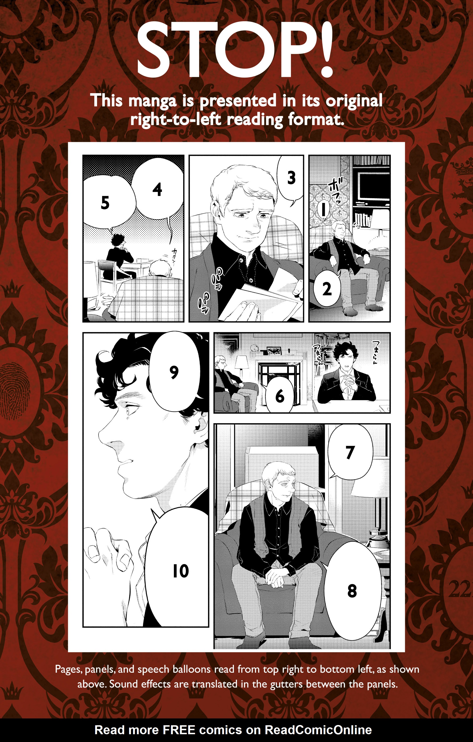 Read online Sherlock: The Blind Banker comic -  Issue #1 - 6