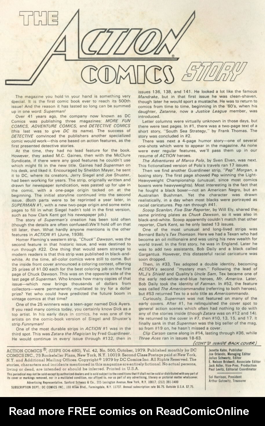 Read online Action Comics (1938) comic -  Issue #500 - 2