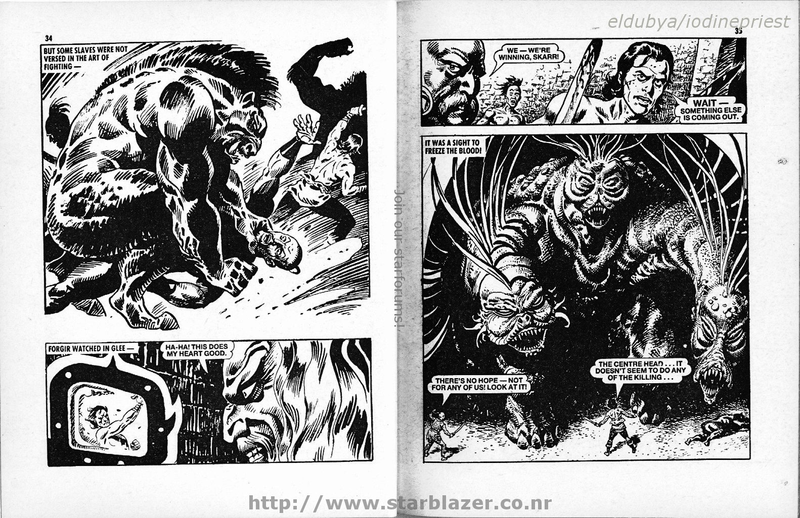 Read online Starblazer comic -  Issue #196 - 19