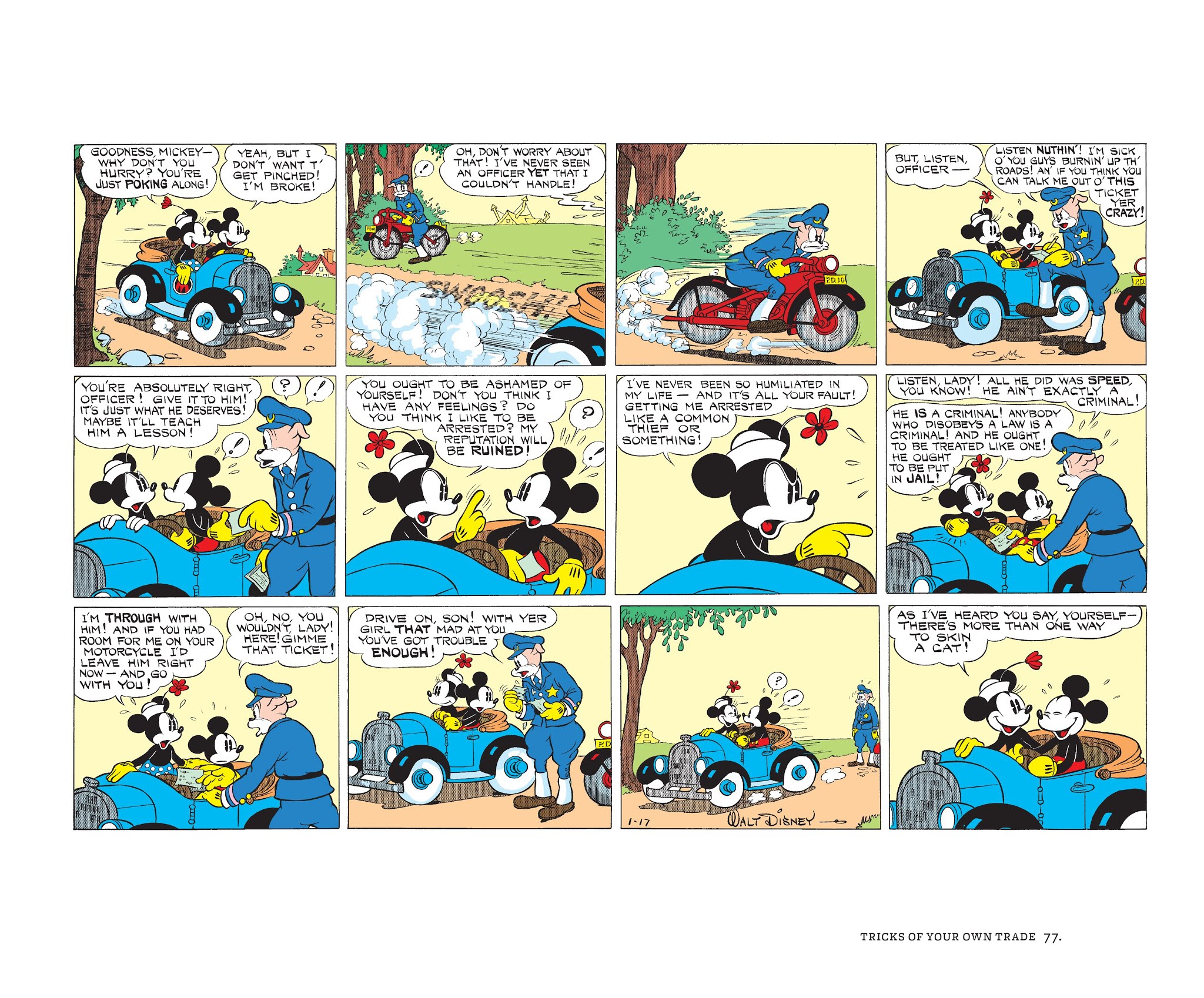 Read online Walt Disney's Mickey Mouse Color Sundays comic -  Issue # TPB 2 (Part 1) - 77