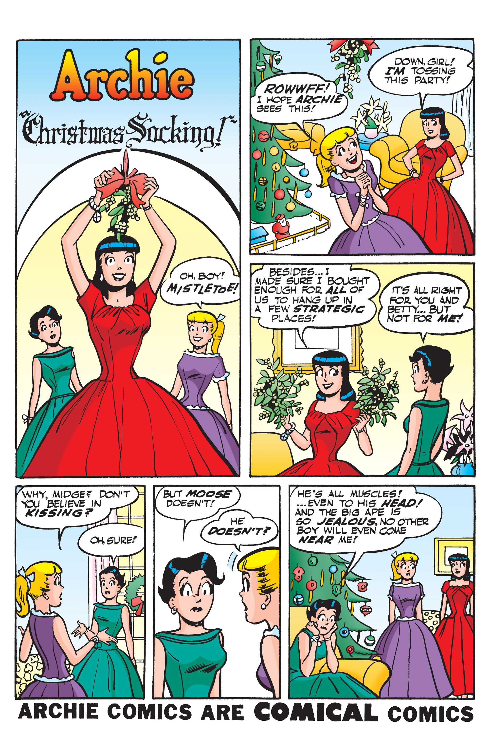 Read online Betty and Veronica: Under the Mistletoe comic -  Issue # TPB - 3