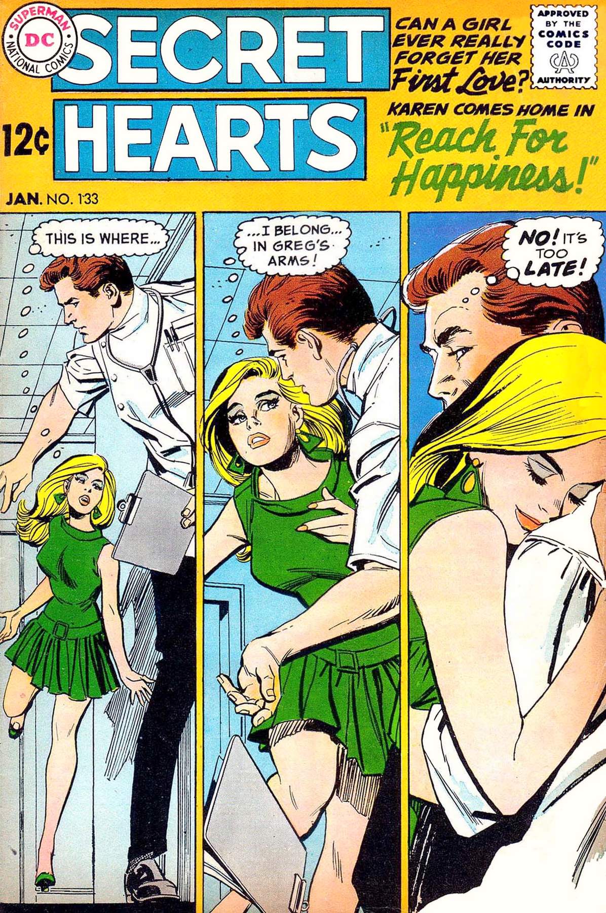 Read online Secret Hearts comic -  Issue #133 - 1