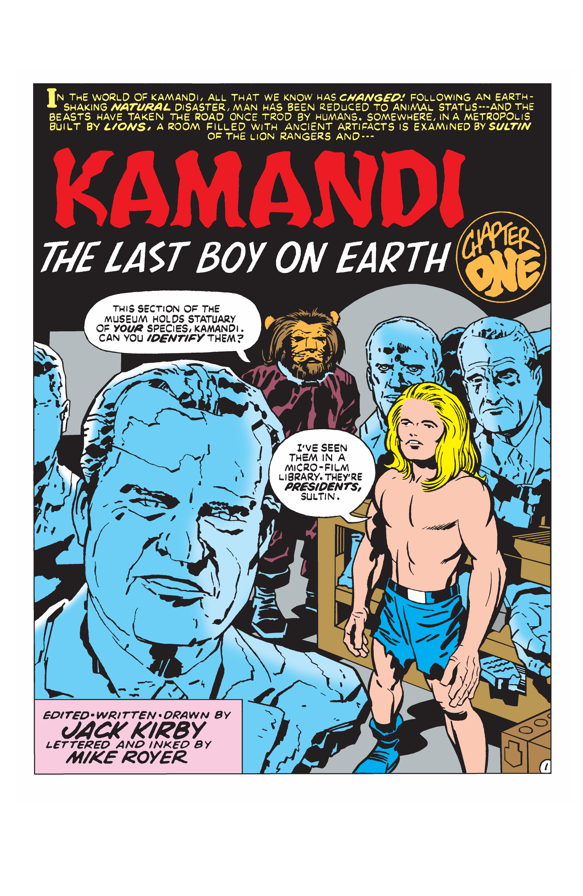 Read online Kamandi, The Last Boy On Earth comic -  Issue #8 - 2