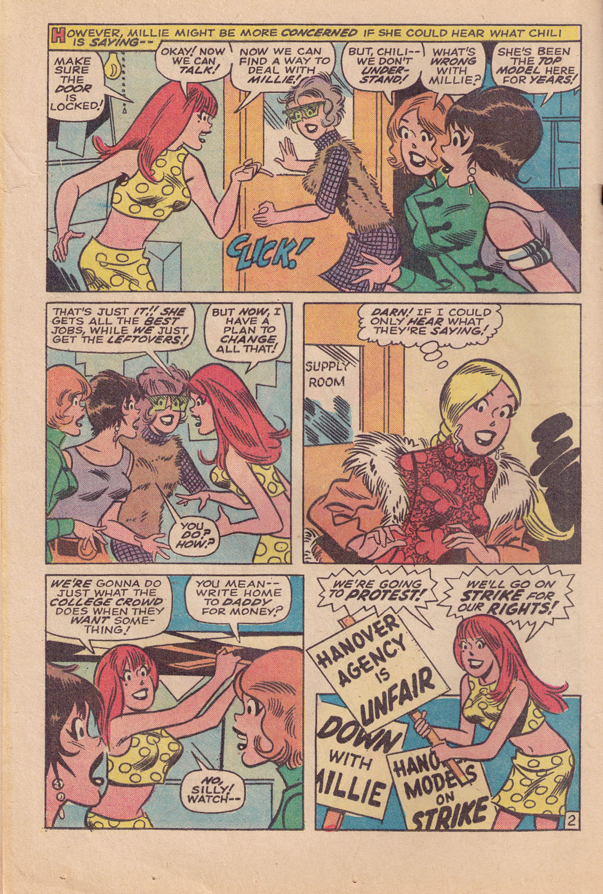 Read online Millie the Model comic -  Issue #196 - 20