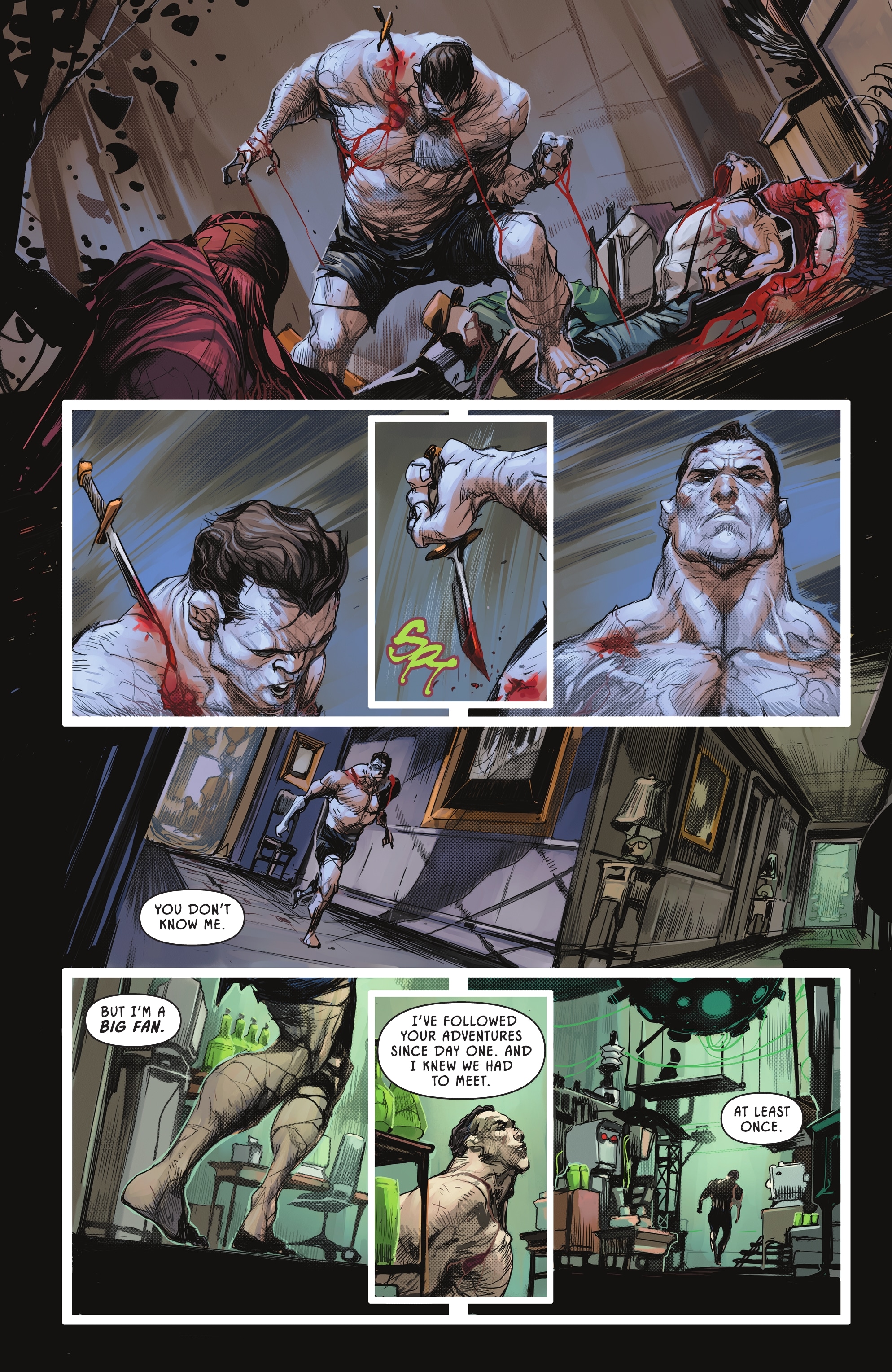 Read online Batman - One Bad Day: Bane comic -  Issue # Full - 44