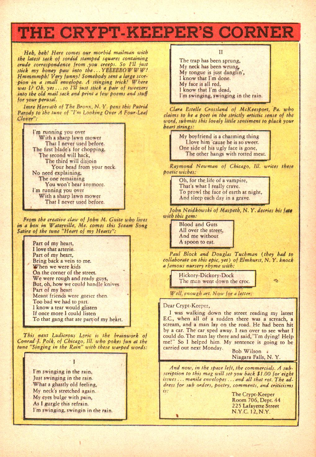 Read online Tales From The Crypt (1950) comic -  Issue #44 - 21