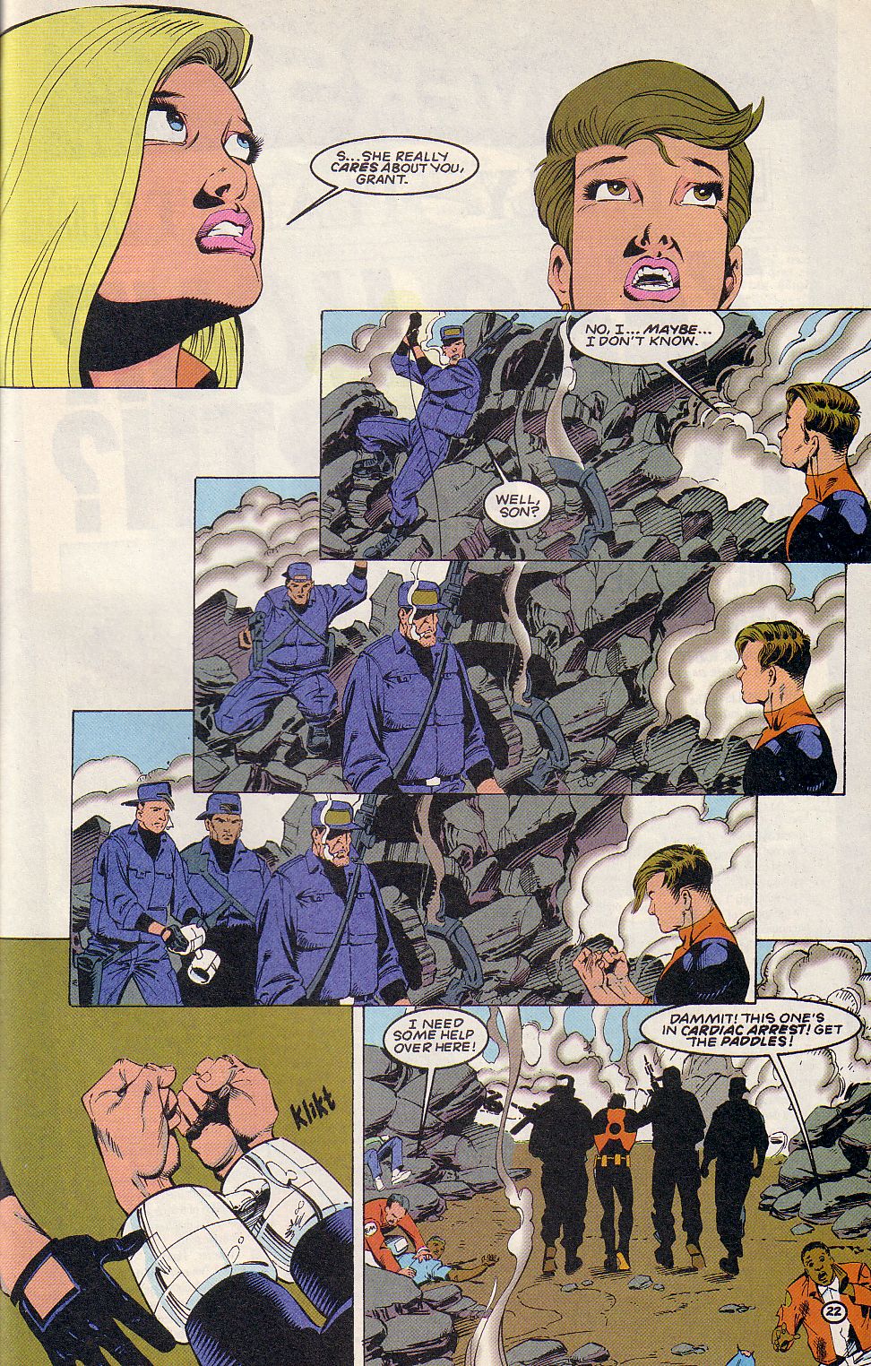 Read online Damage (1994) comic -  Issue #0 - 23