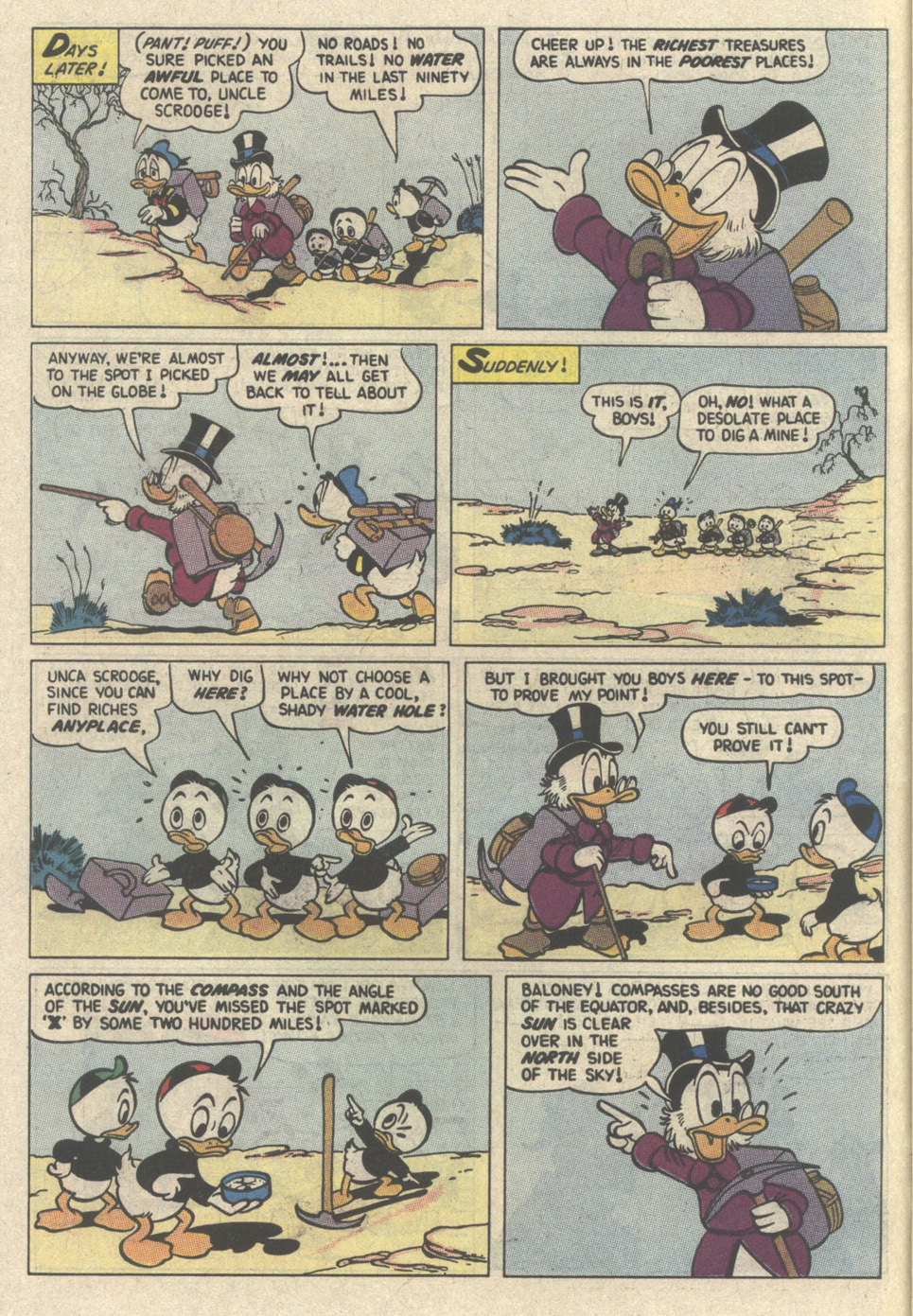 Read online Uncle Scrooge (1953) comic -  Issue #237 - 6