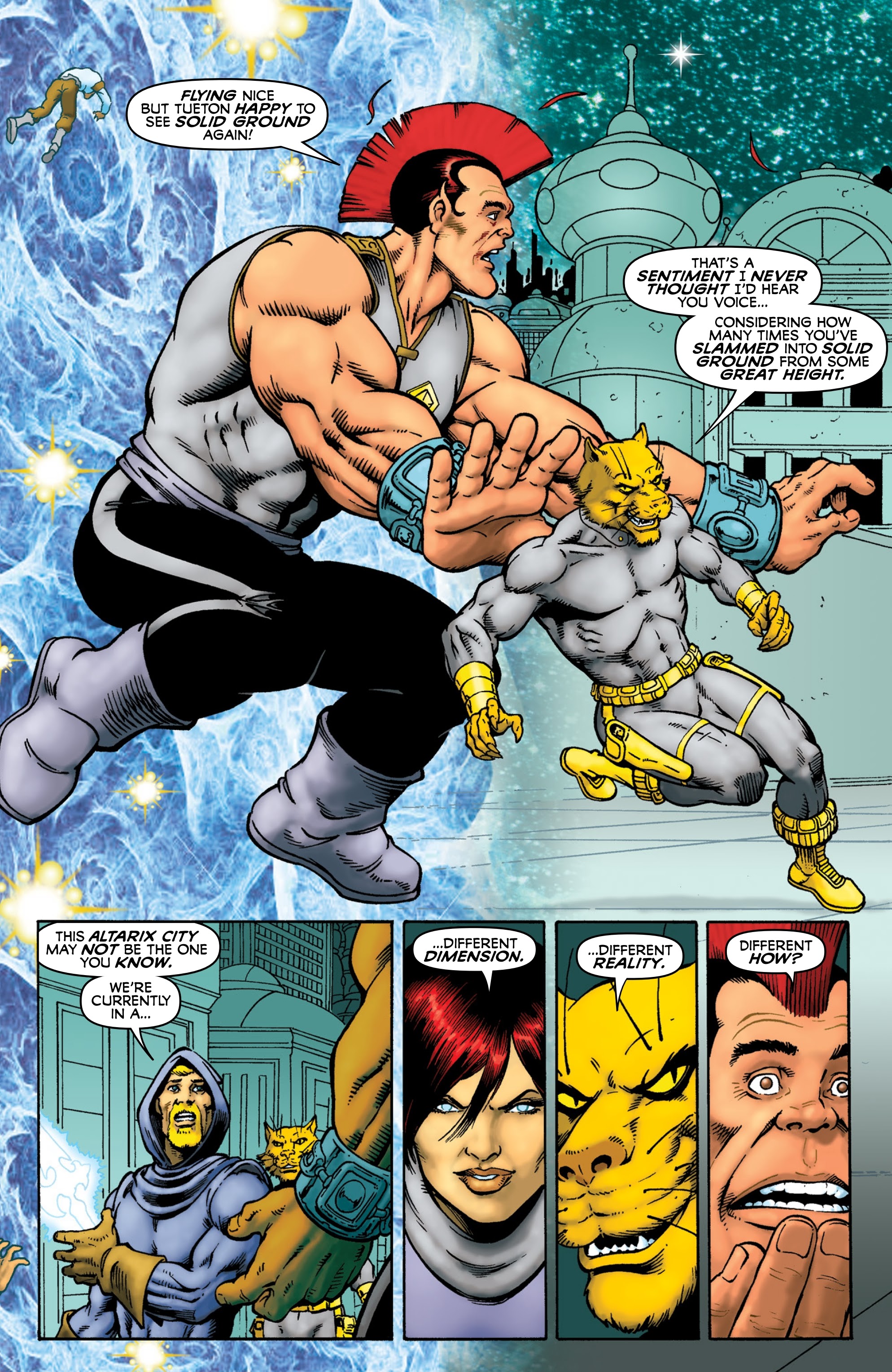 Read online Dreadstar Returns comic -  Issue # TPB - 48