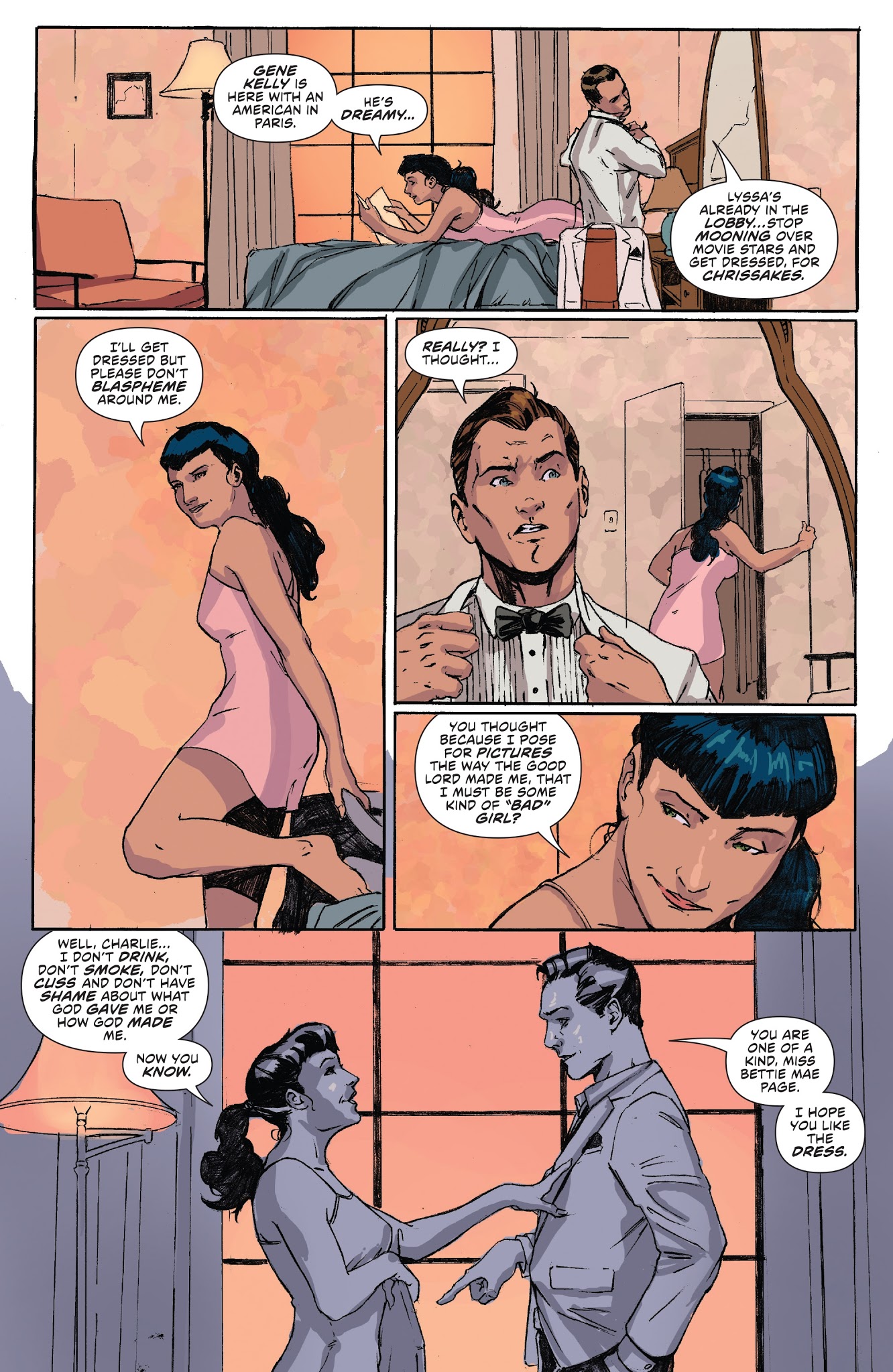 Read online Bettie Page comic -  Issue #6 - 21