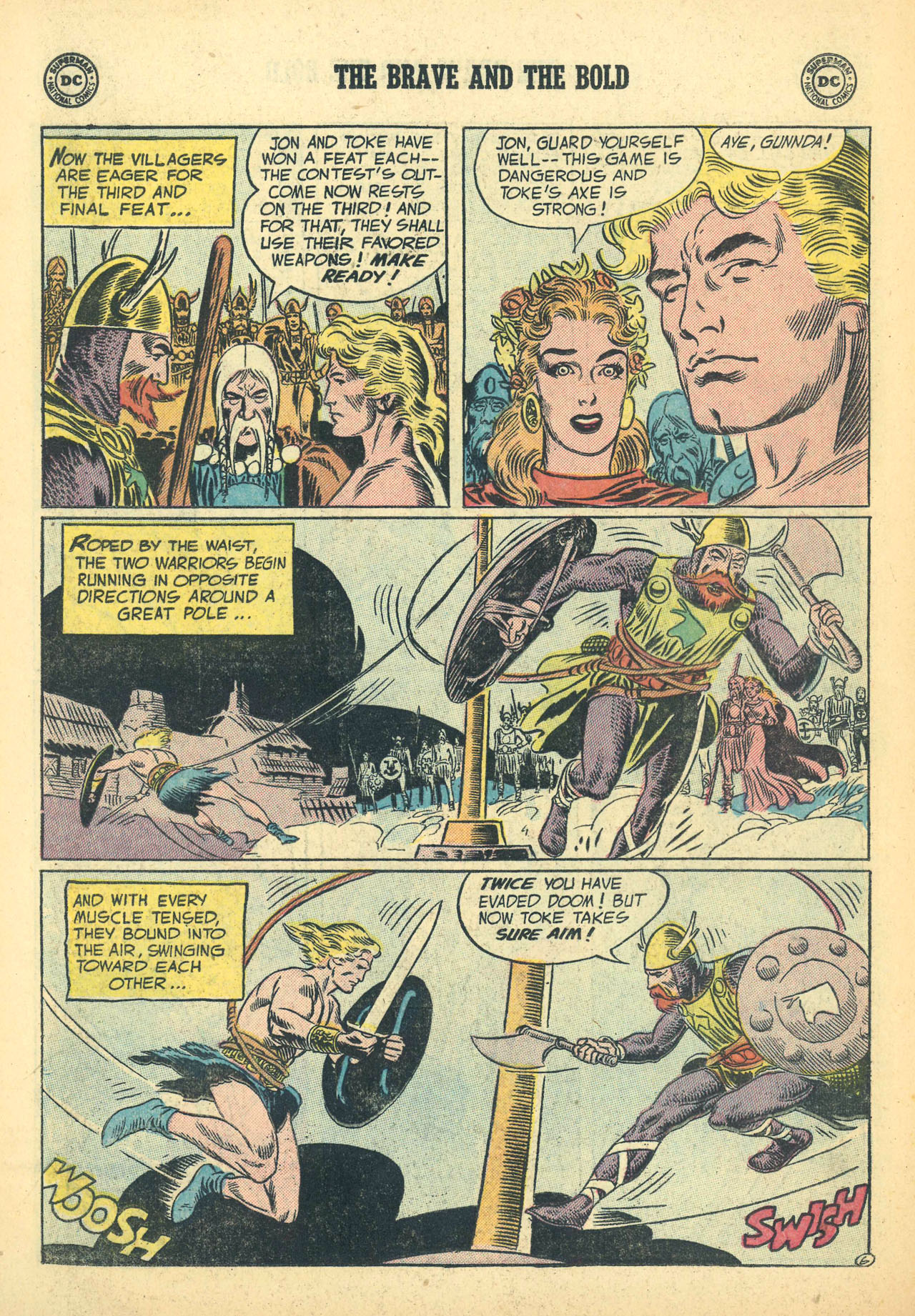 Read online The Brave and the Bold (1955) comic -  Issue #4 - 18