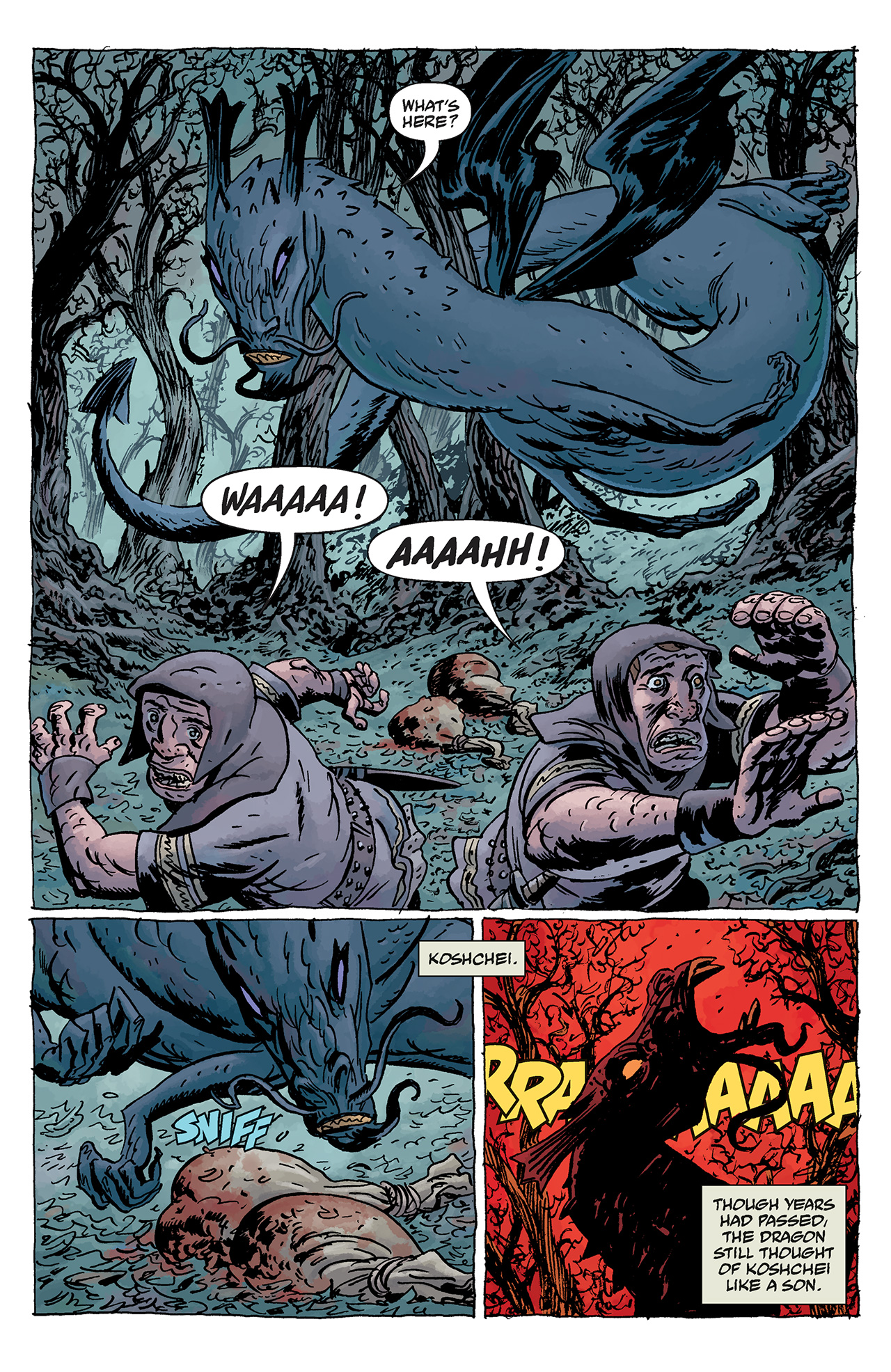 Read online Hellboy: The Wild Hunt comic -  Issue #3 - 22