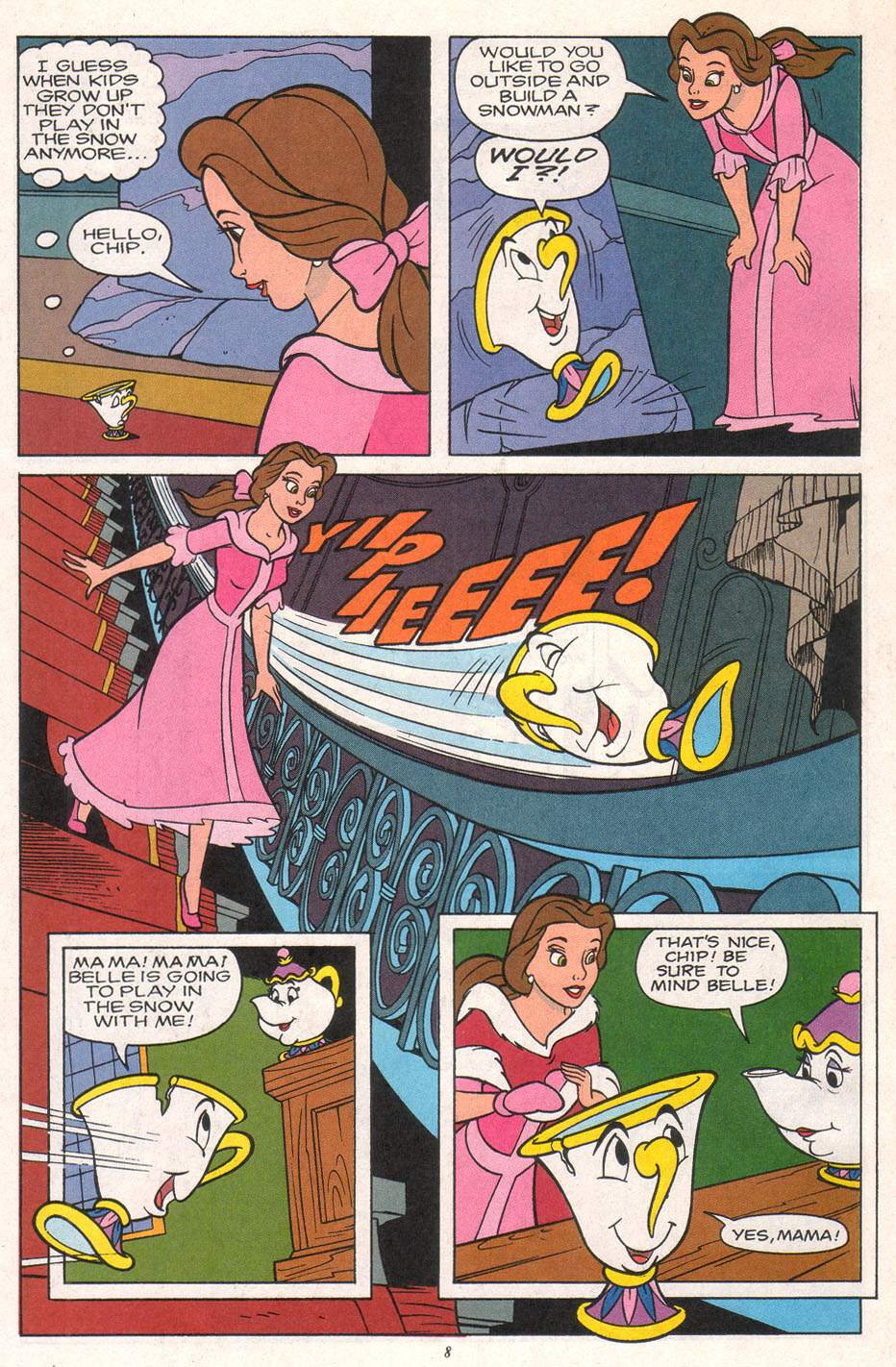 Read online Disney's Beauty and the Beast comic -  Issue #7 - 10
