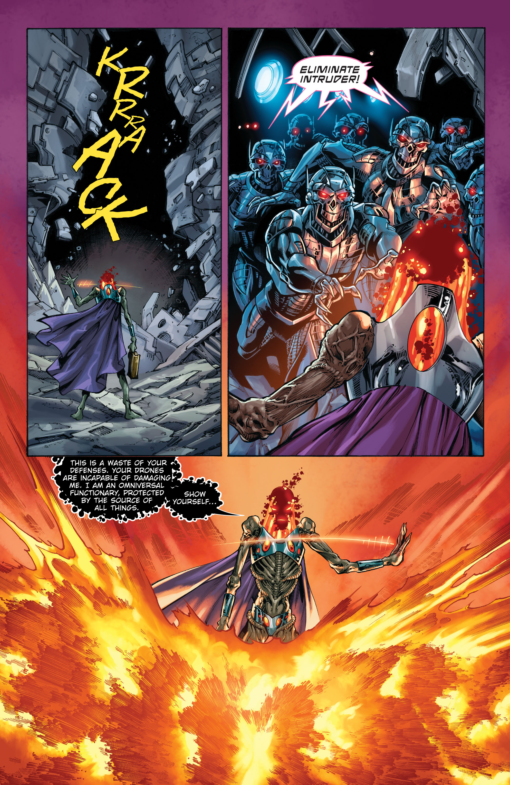 Read online Dark Nights: Death Metal Rise of the New God comic -  Issue # Full - 16
