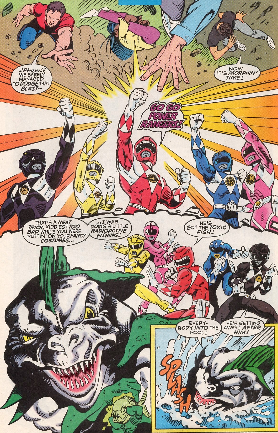 Read online Saban's Mighty Morphin' Power Rangers comic -  Issue #3 - 8