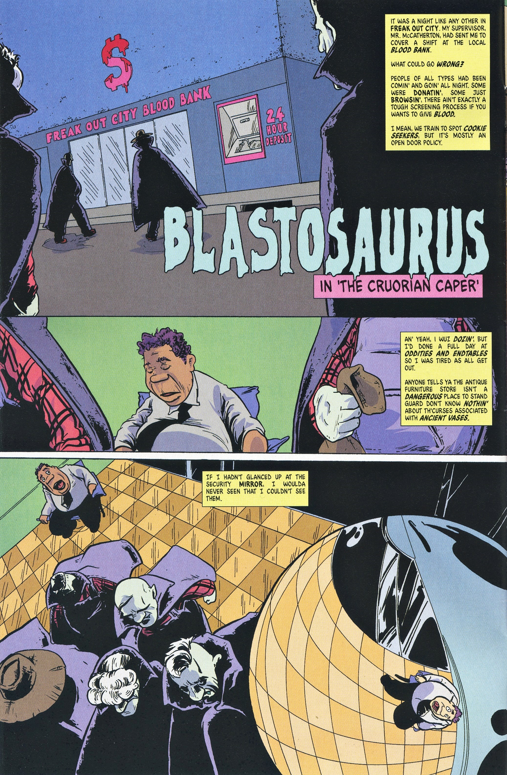 Read online Free Comic Book Day 2019 comic -  Issue # Blastosaurus - 4