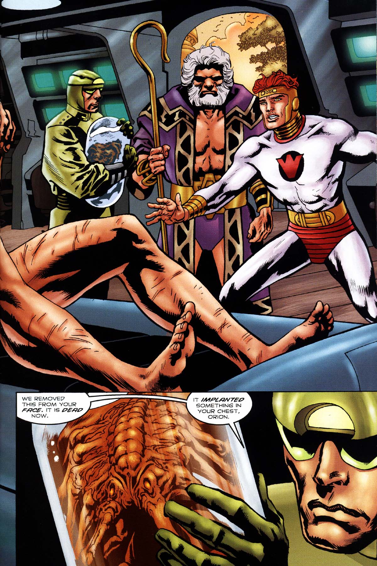 Read online Superman/Aliens 2: God War comic -  Issue #3 - 7