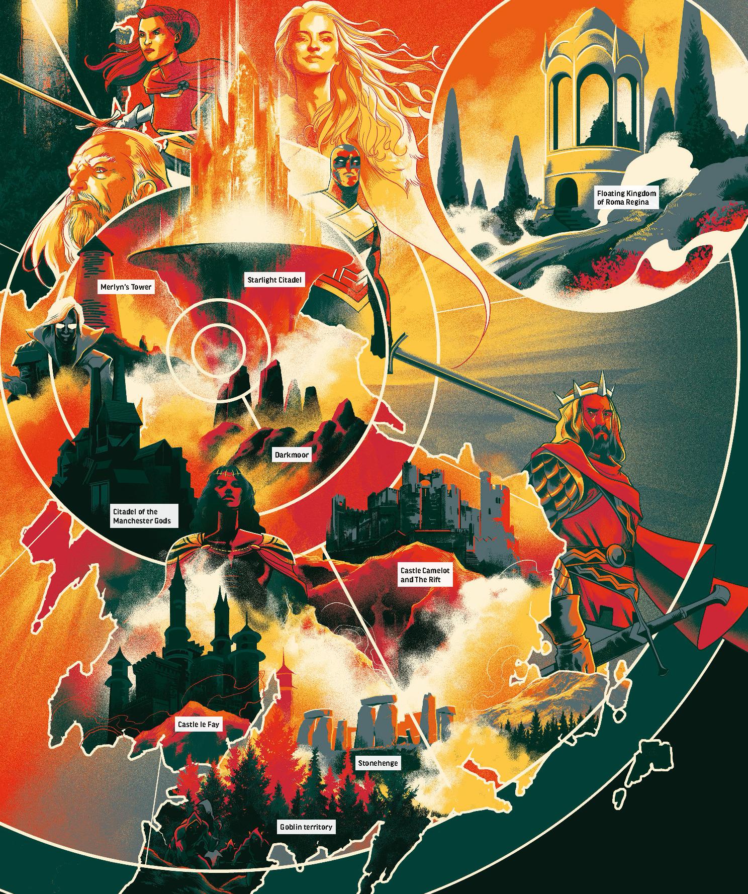 Read online Marvel Universe Map By Map: James Hill comic -  Issue # TPB (Part 2) - 60