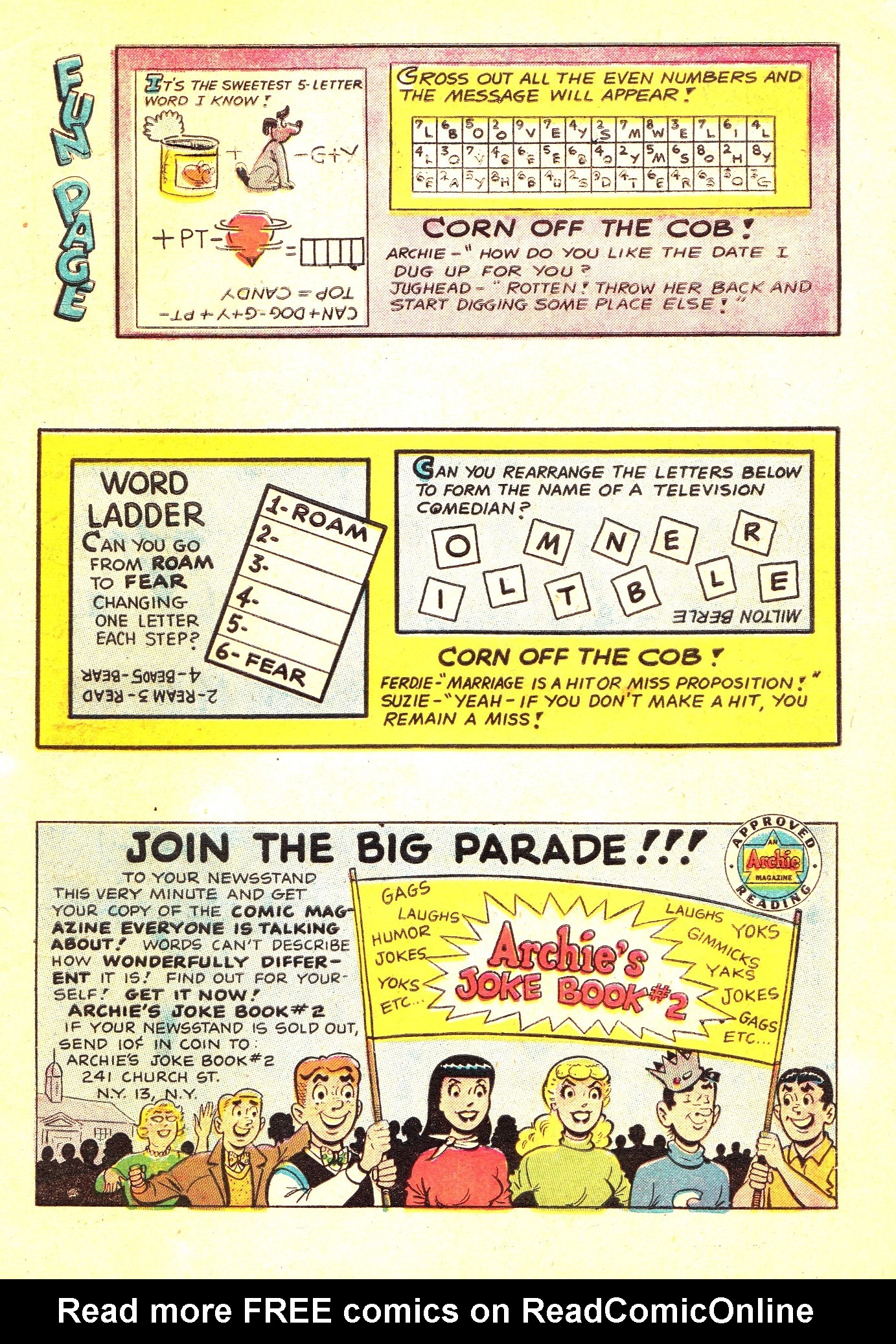 Read online Archie's Pal Jughead comic -  Issue #23 - 7