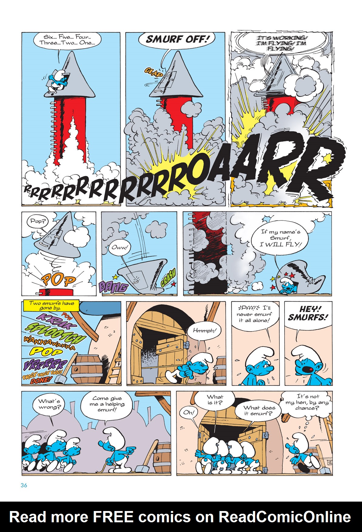 Read online The Smurfs comic -  Issue #1 - 36