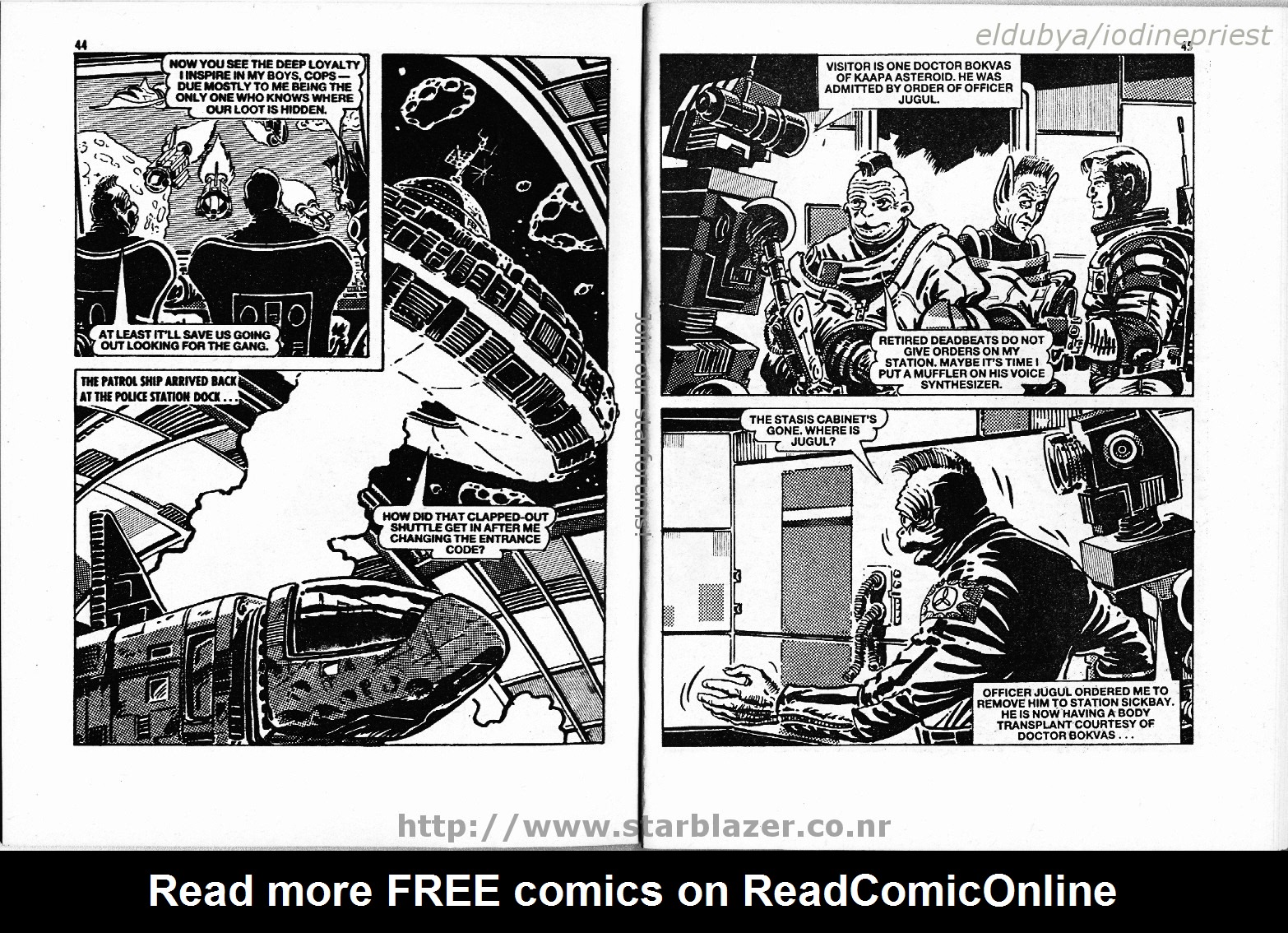 Read online Starblazer comic -  Issue #217 - 24