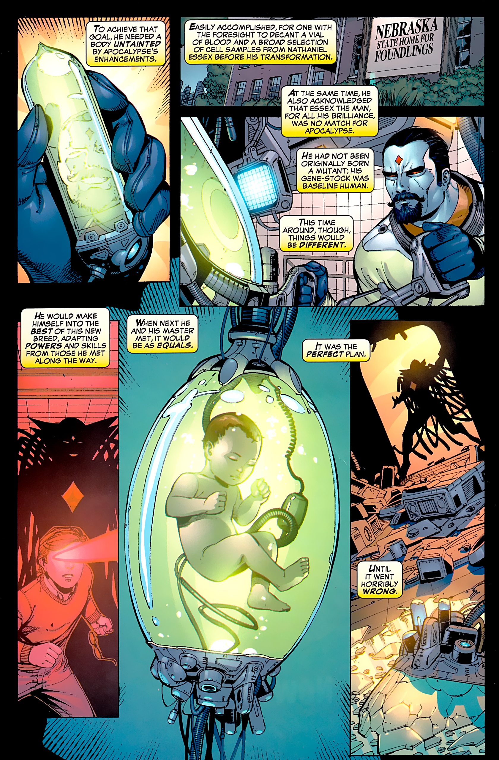 Read online X-Men: The End: Book 2: Heroes & Martyrs comic -  Issue #5 - 9