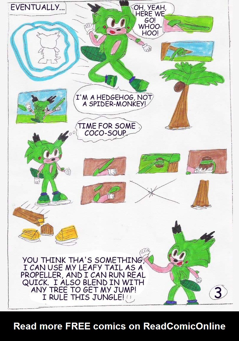 Read online Sonichu comic -  Issue #3 - 3