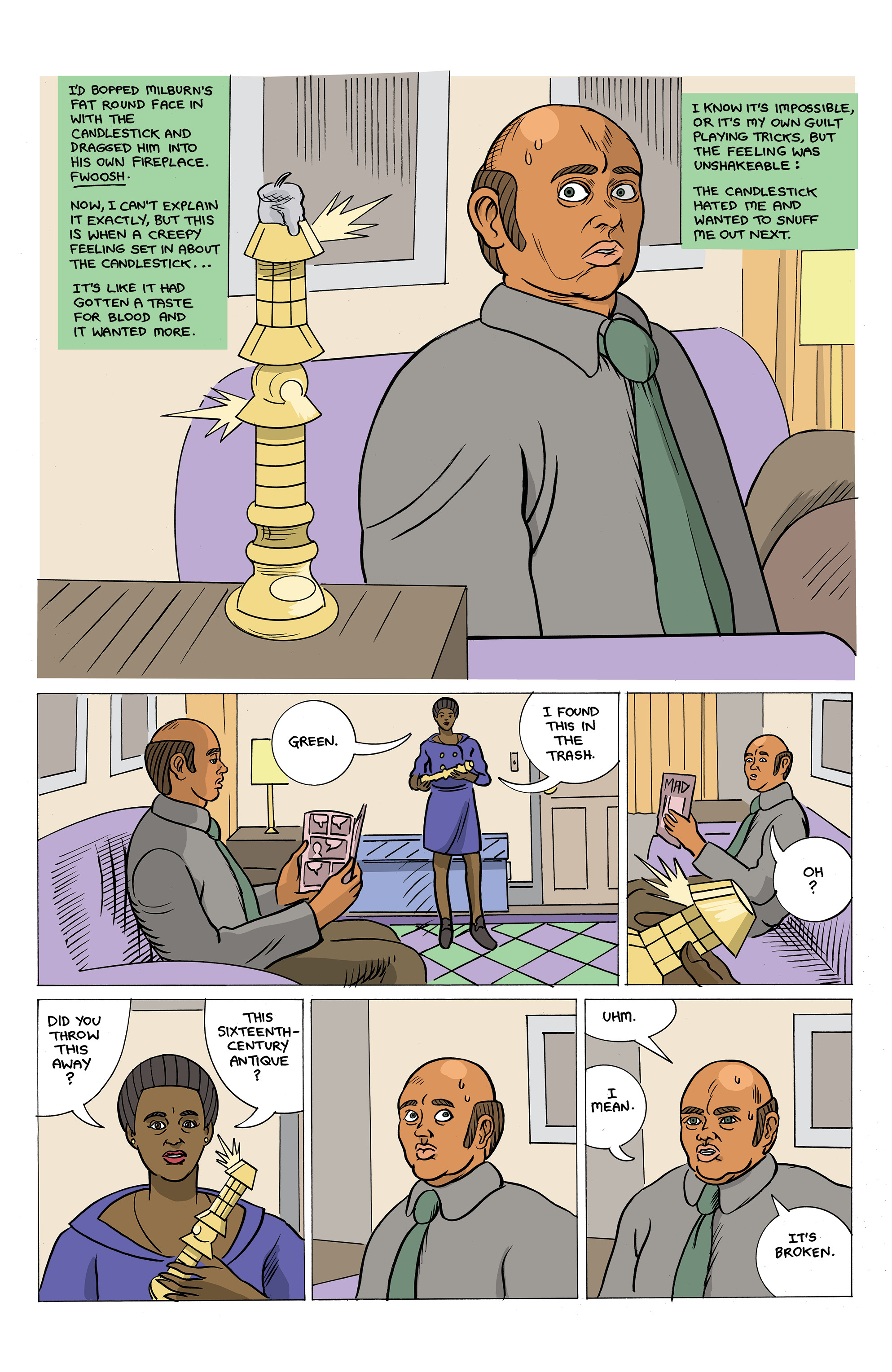 Read online Clue: Candlestick comic -  Issue # _TPB - 62