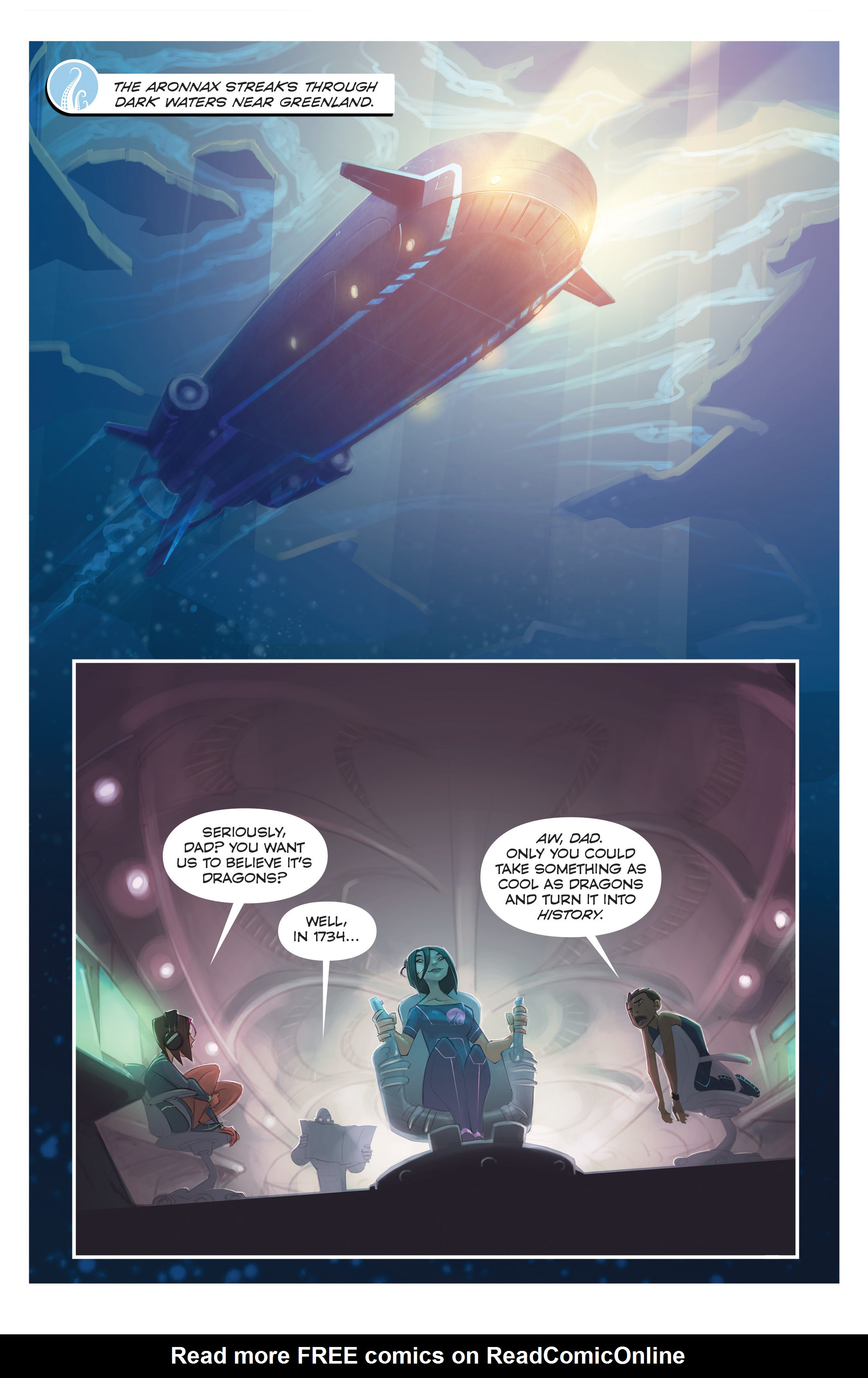 Read online The Deep comic -  Issue #1 - 16