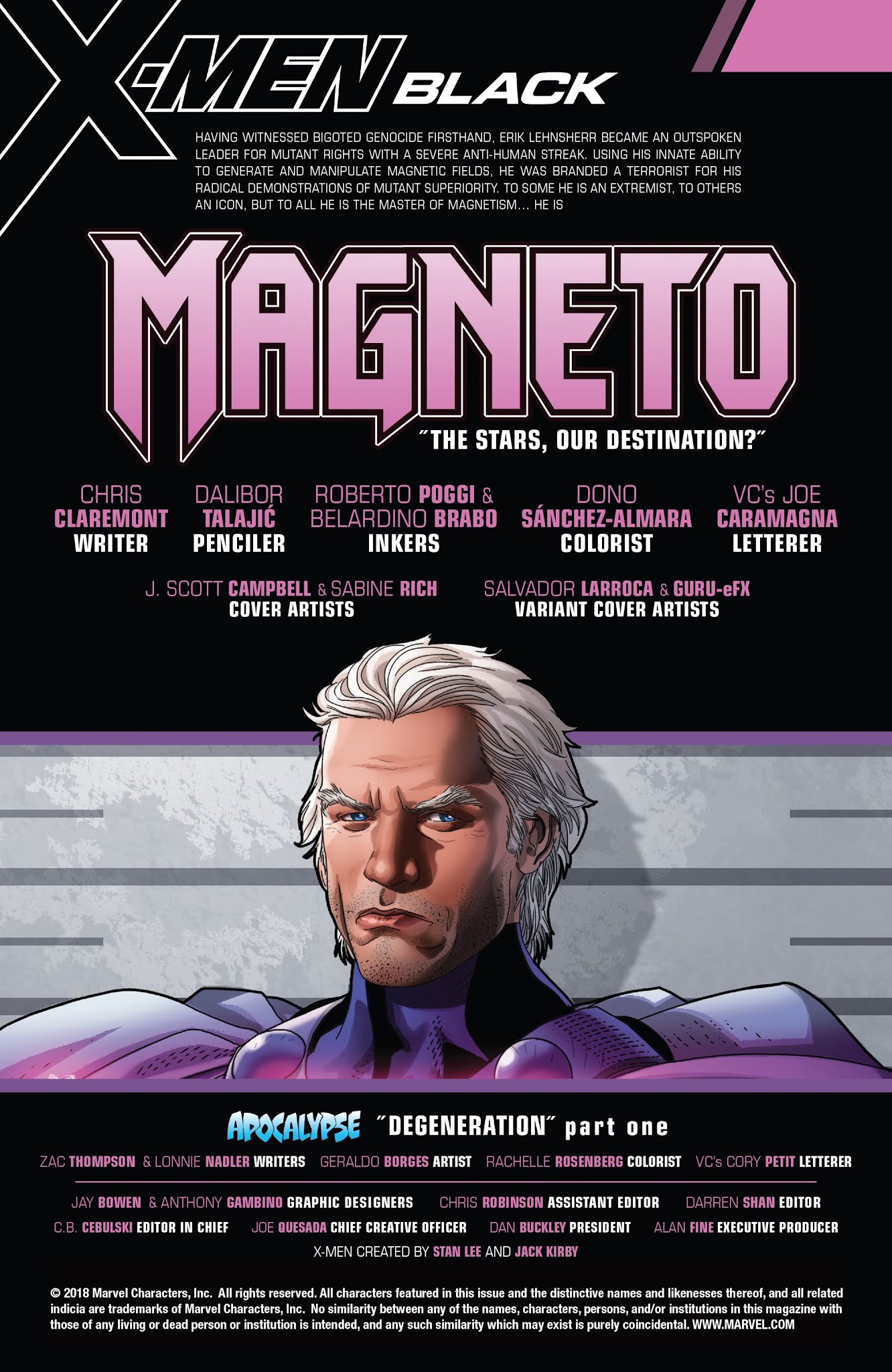 Read online X-Men: Black - Magneto comic -  Issue # Full - 2