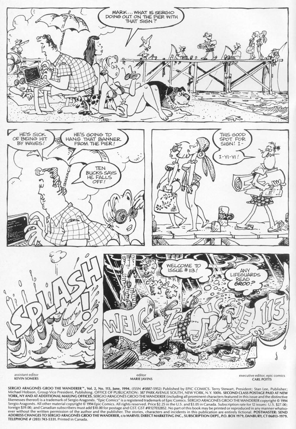 Read online Sergio Aragonés Groo the Wanderer comic -  Issue #113 - 2