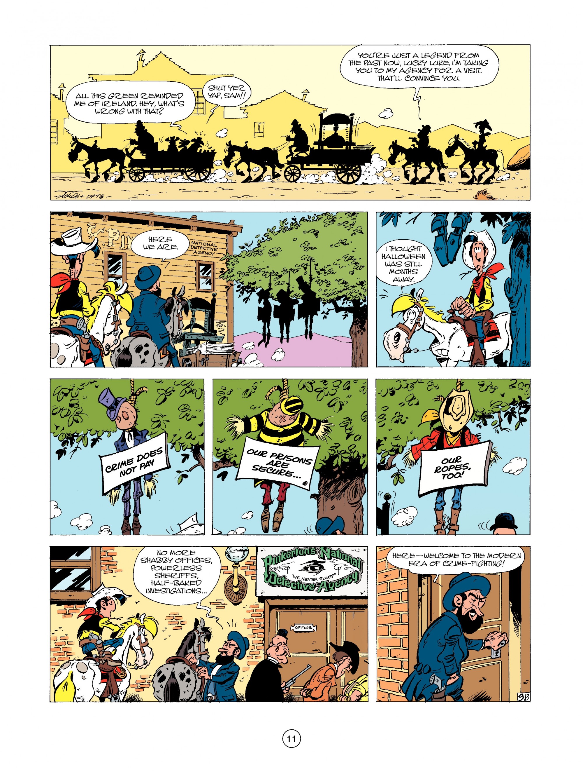 Read online A Lucky Luke Adventure comic -  Issue #31 - 11