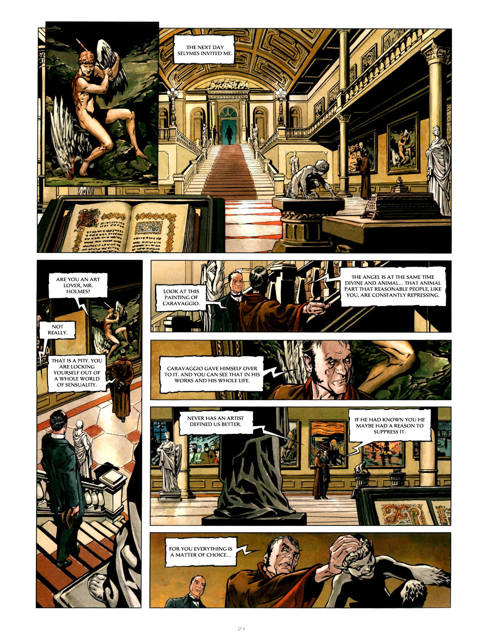 Read online Sherlock Holmes and the Vampires of London comic -  Issue # TPB - 40