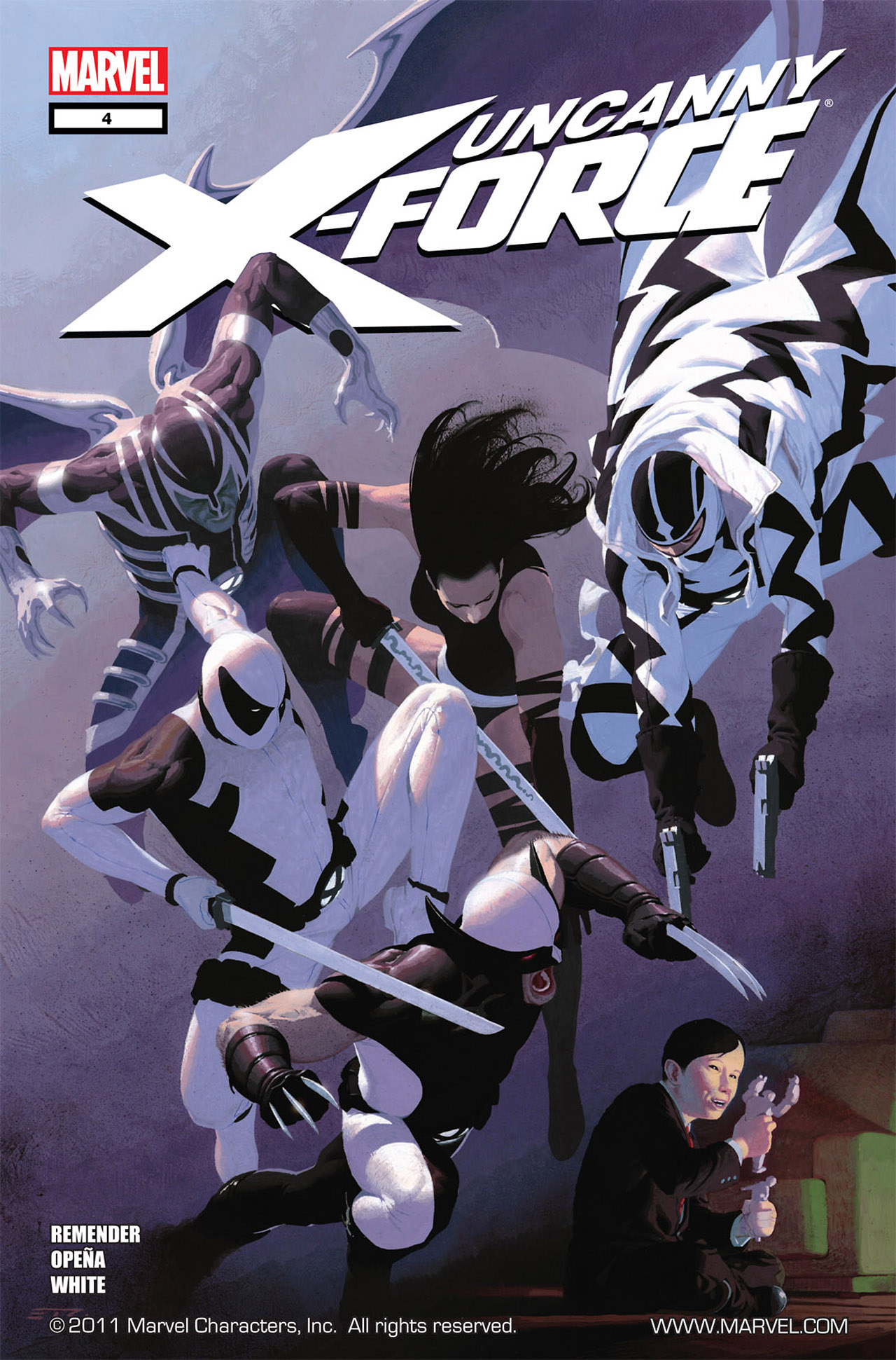 Read online Uncanny X-Force (2010) comic -  Issue #4 - 1