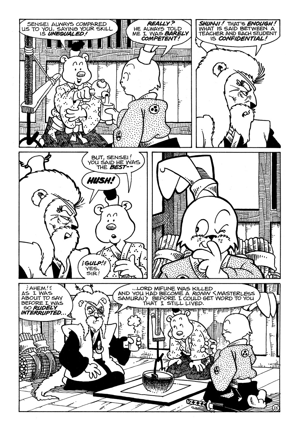 Read online Usagi Yojimbo (1987) comic -  Issue #28 - 17