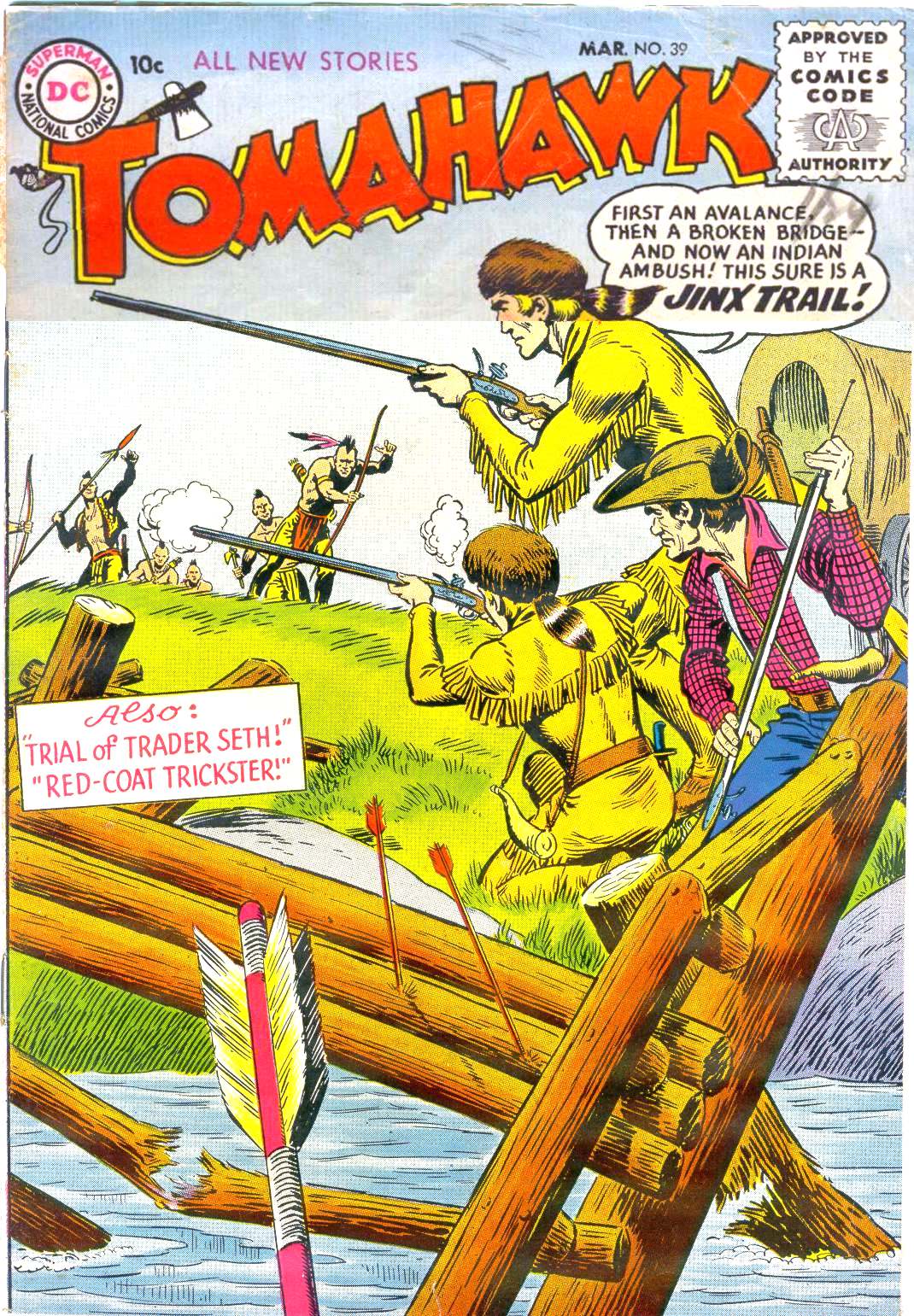 Read online Tomahawk comic -  Issue #39 - 1