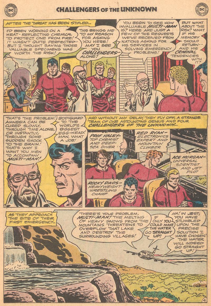 Read online Challengers of the Unknown (1958) comic -  Issue #30 - 5
