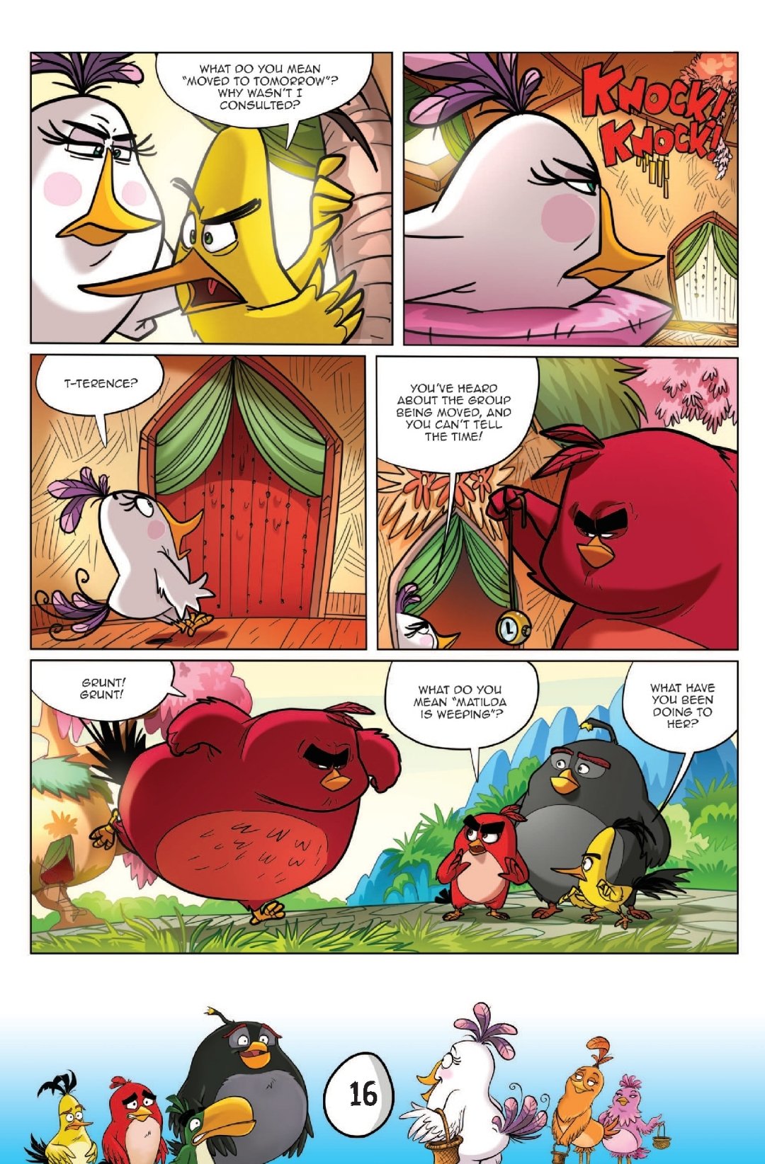 Read online Angry Birds Comics Quarterly comic -  Issue # Issue Furious Fowl - 17