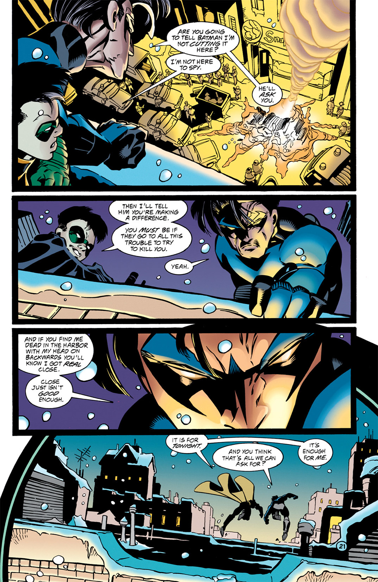 Read online Nightwing (1996) comic -  Issue #6 - 22