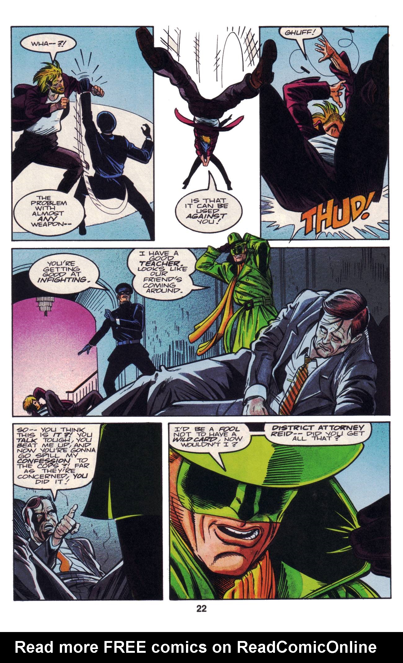 Read online The Green Hornet (1991) comic -  Issue #5 - 23