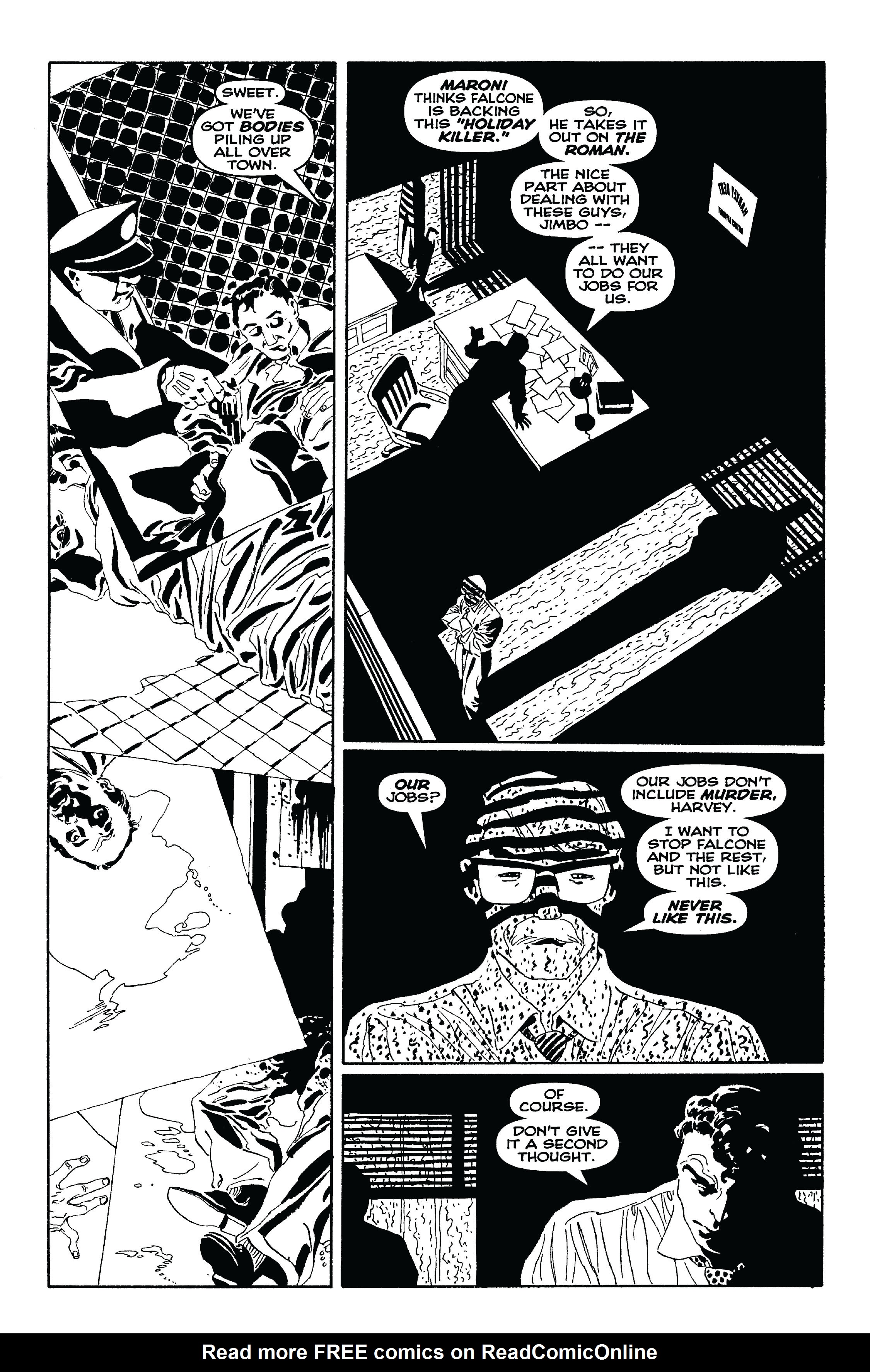 Read online Batman Noir: The Long Halloween comic -  Issue # TPB (Part 2) - 51