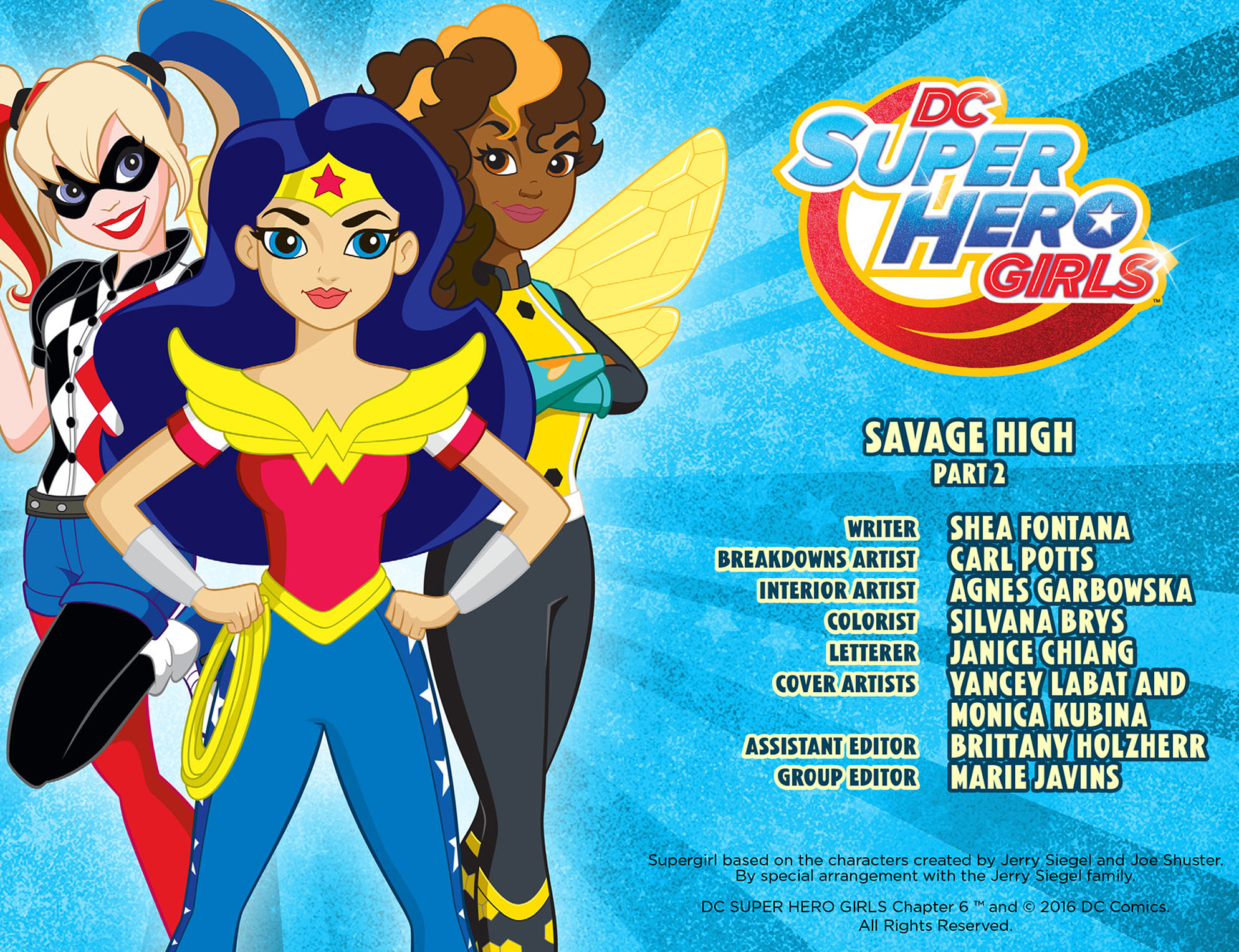 Read online DC Super Hero Girls: Past Times at Super Hero High comic -  Issue #6 - 3