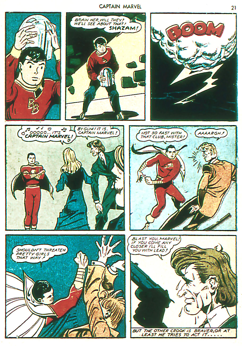 Read online Captain Marvel Adventures comic -  Issue #3 - 24