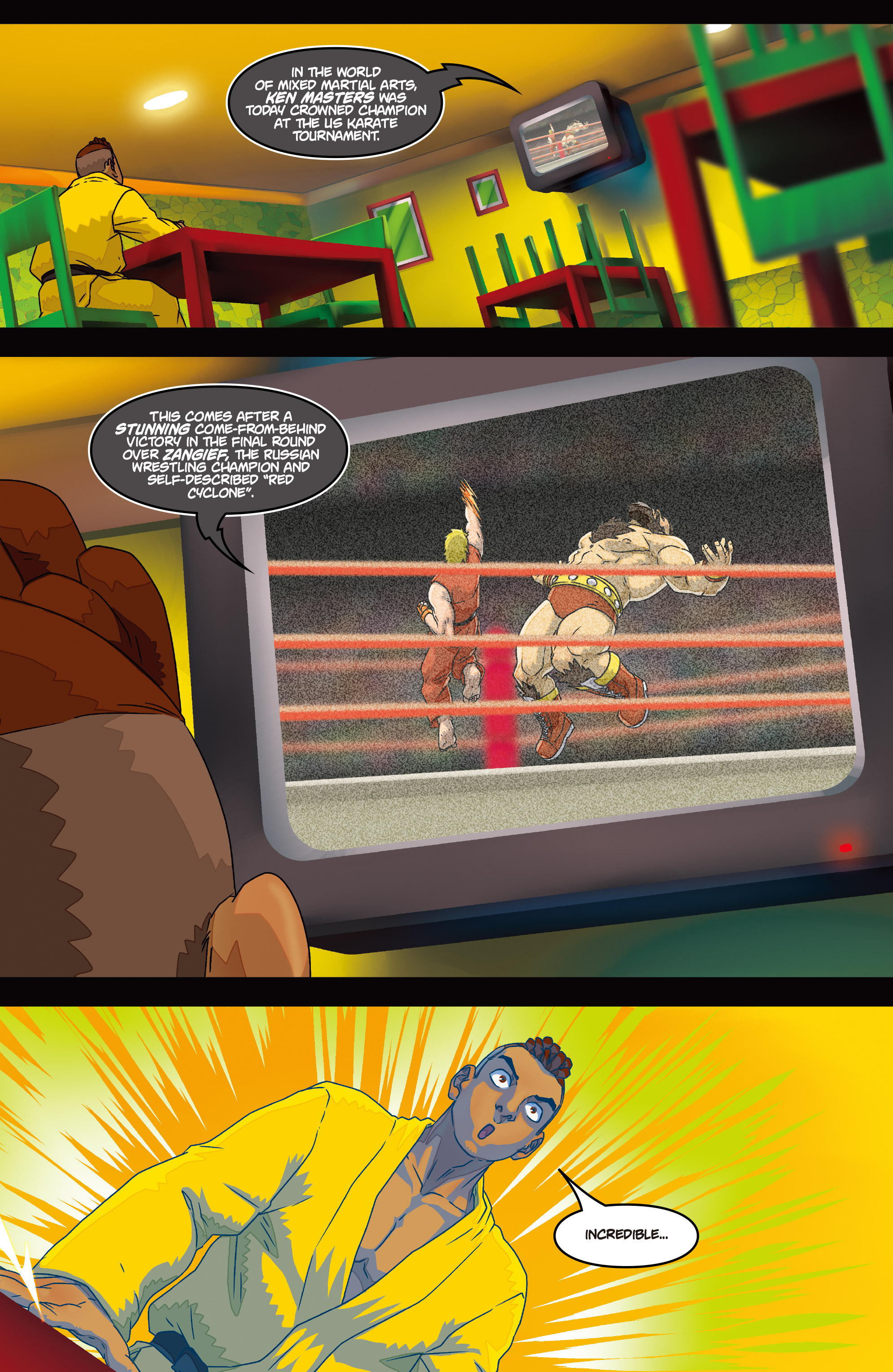 Read online Street Fighter V Free Comic Book Day Special comic -  Issue # Full - 17