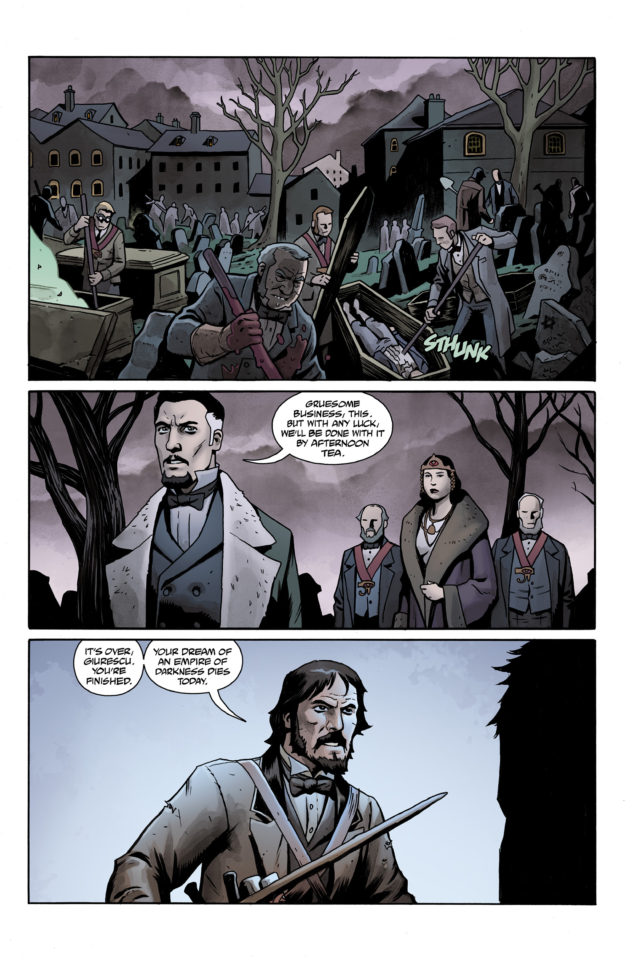 Read online Witchfinder: City of the Dead comic -  Issue #5 - 13