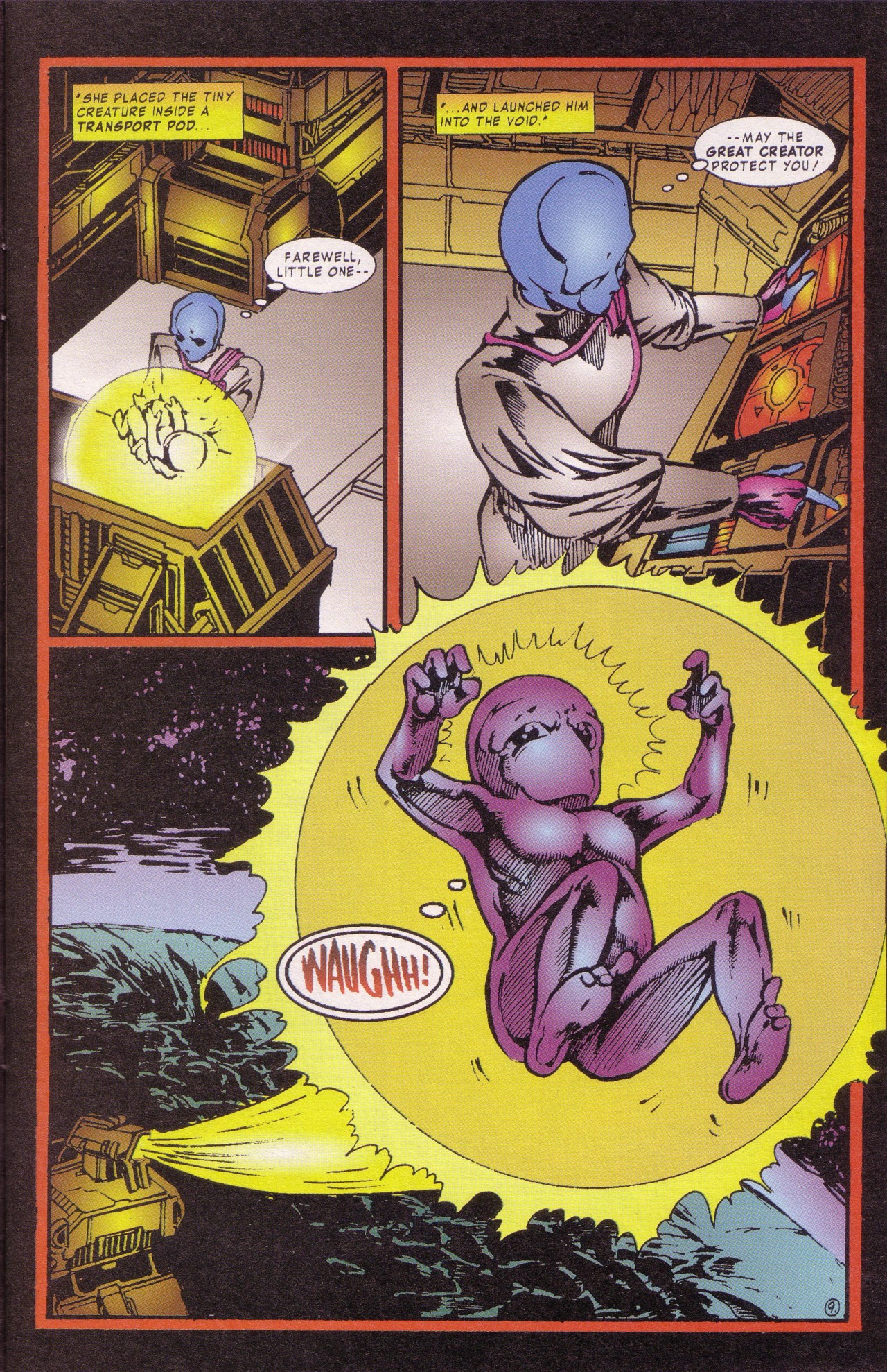 Read online Zen Intergalactic Ninja Color comic -  Issue #0 - 13