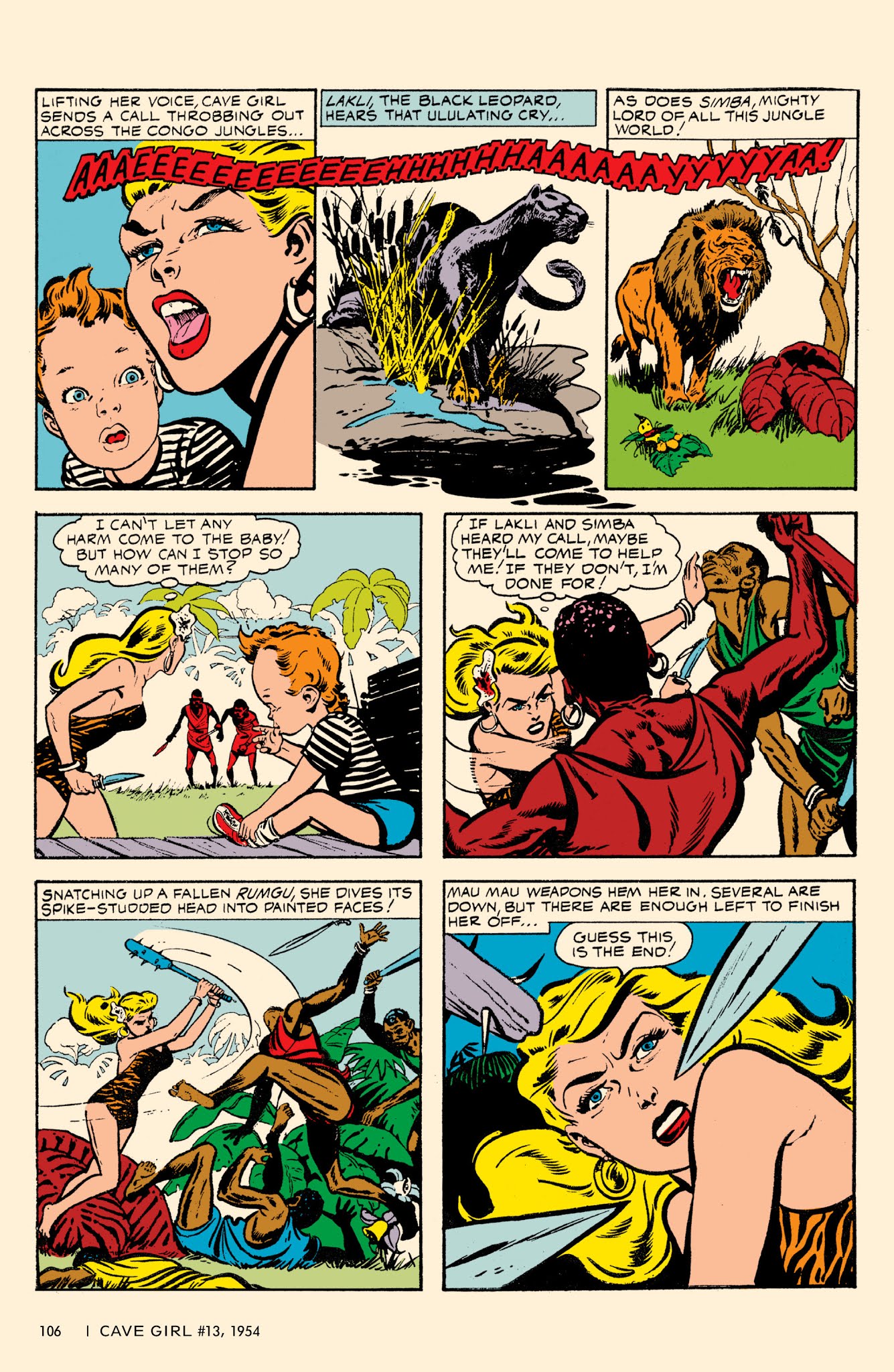 Read online Bob Powell's Complete Cave Girl comic -  Issue # TPB (Part 2) - 7