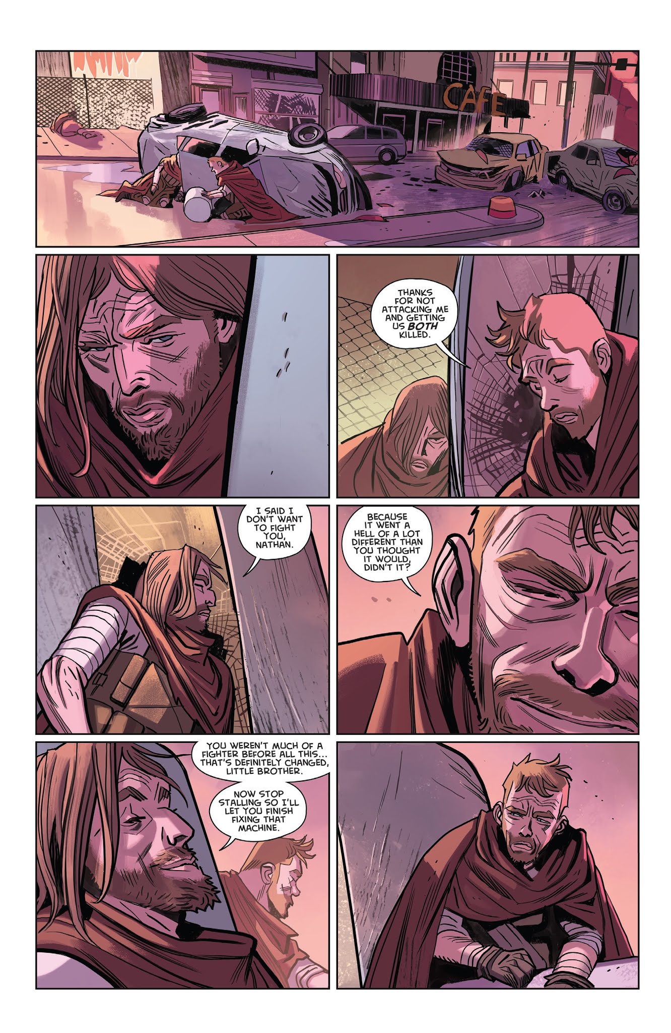 Read online Oblivion Song comic -  Issue #11 - 12