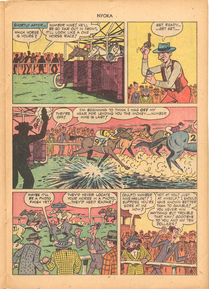 Read online Nyoka the Jungle Girl (1945) comic -  Issue #69 - 17