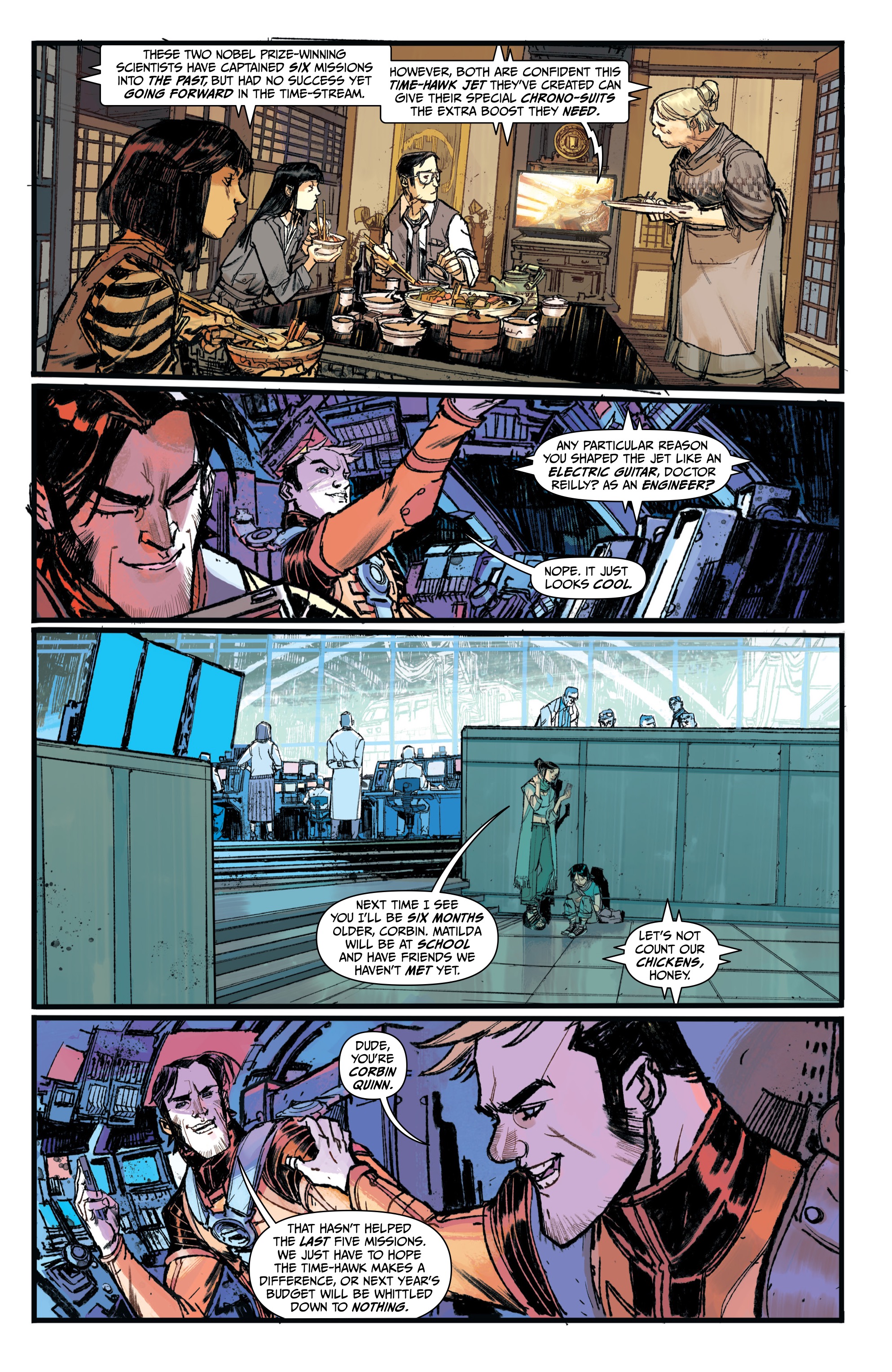 Read online Chrononauts: Futureshock comic -  Issue # _TPB - 9